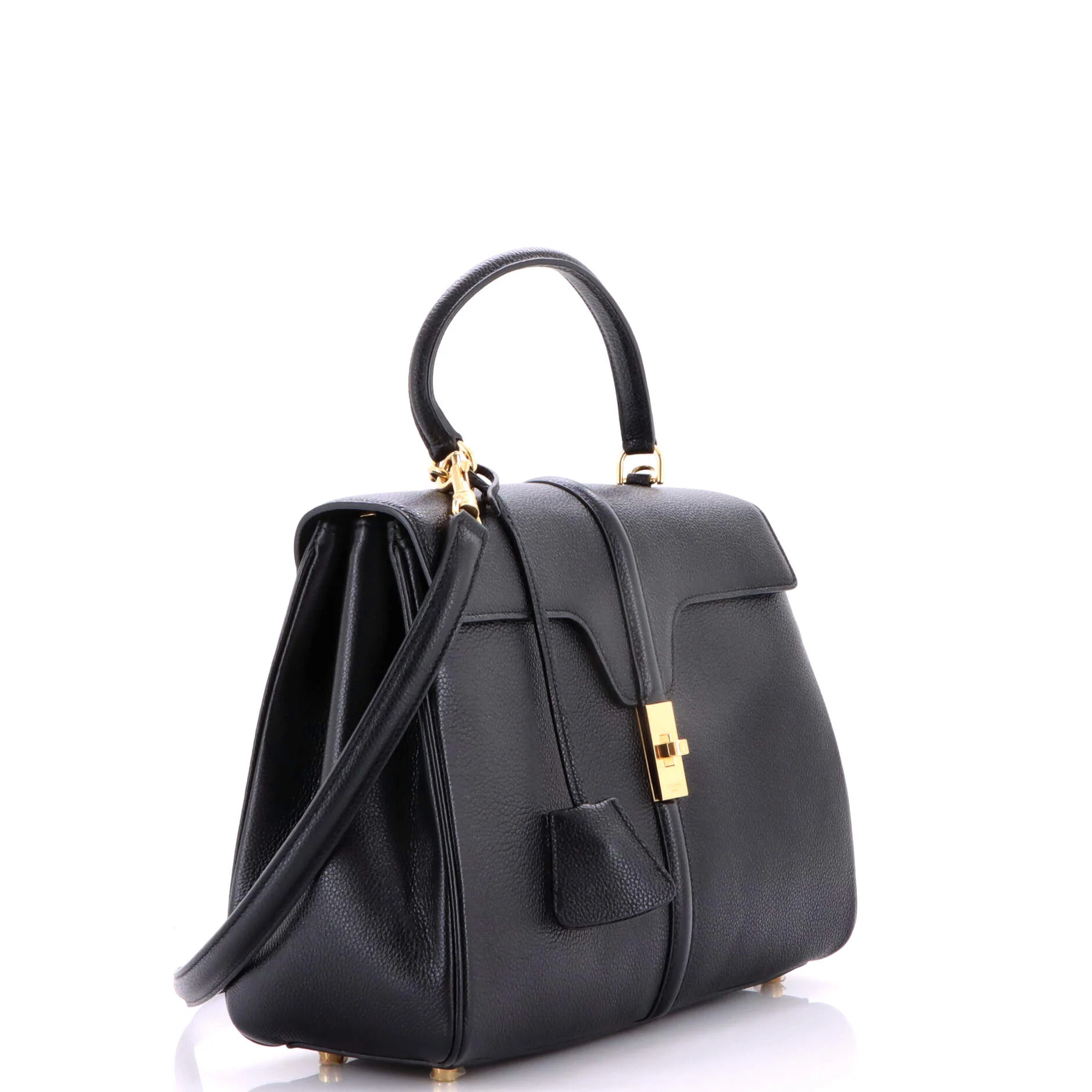 16 Top Handle Bag Grained Calfskin Medium - Image 2