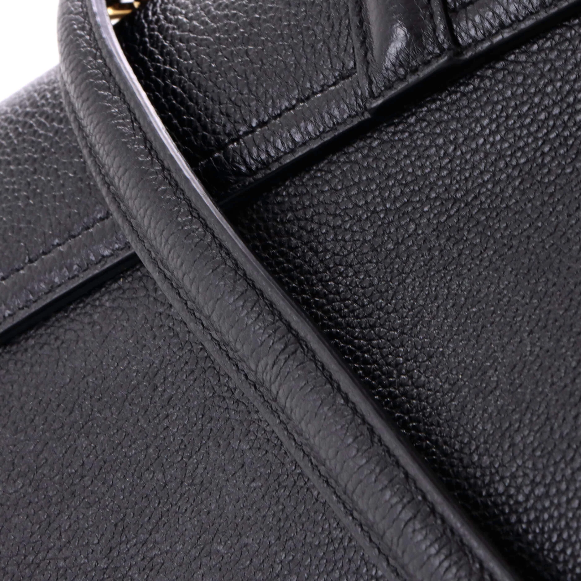16 Top Handle Bag Grained Calfskin Medium - Image 6