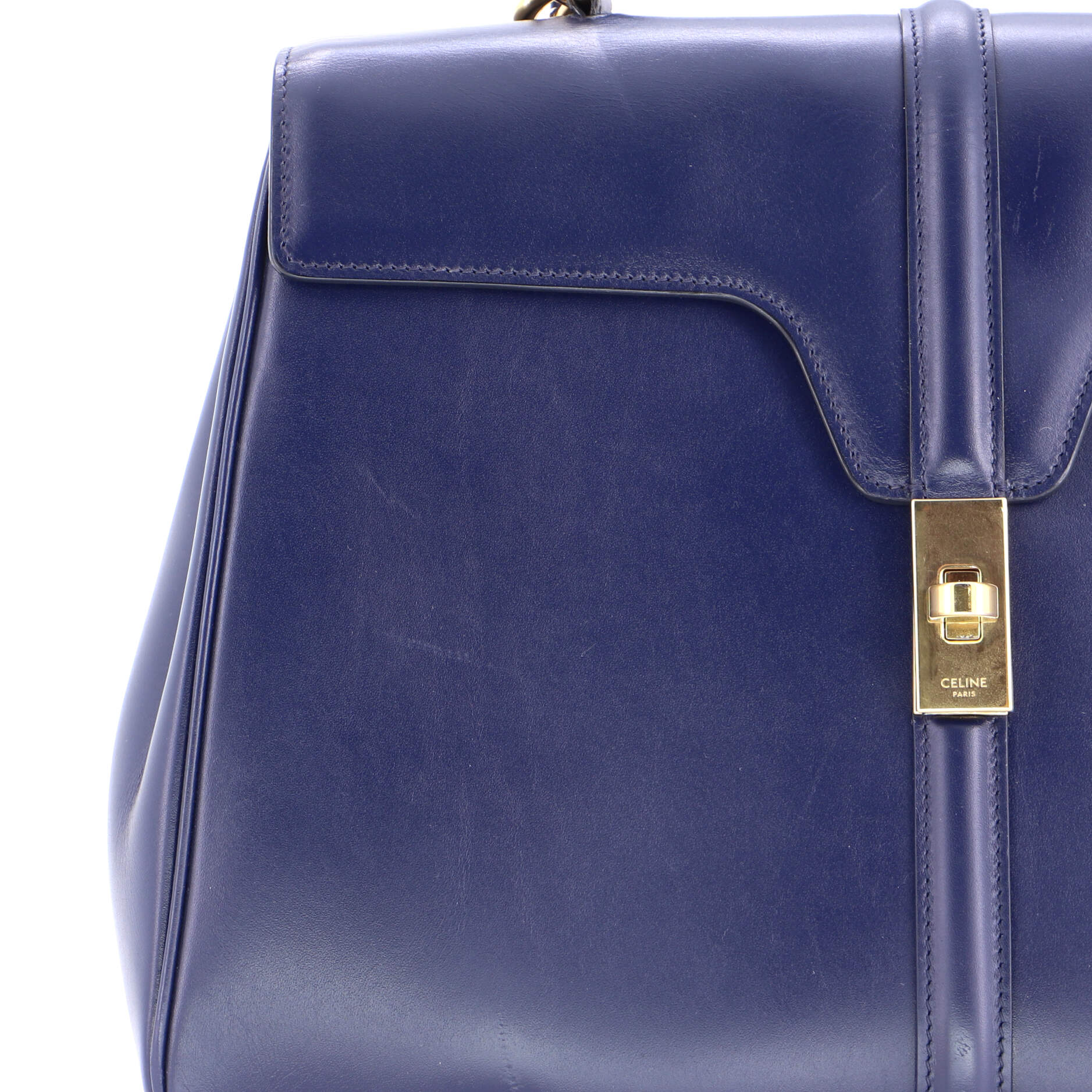 16 Top Handle Bag Smooth Calfskin Medium - Image 6
