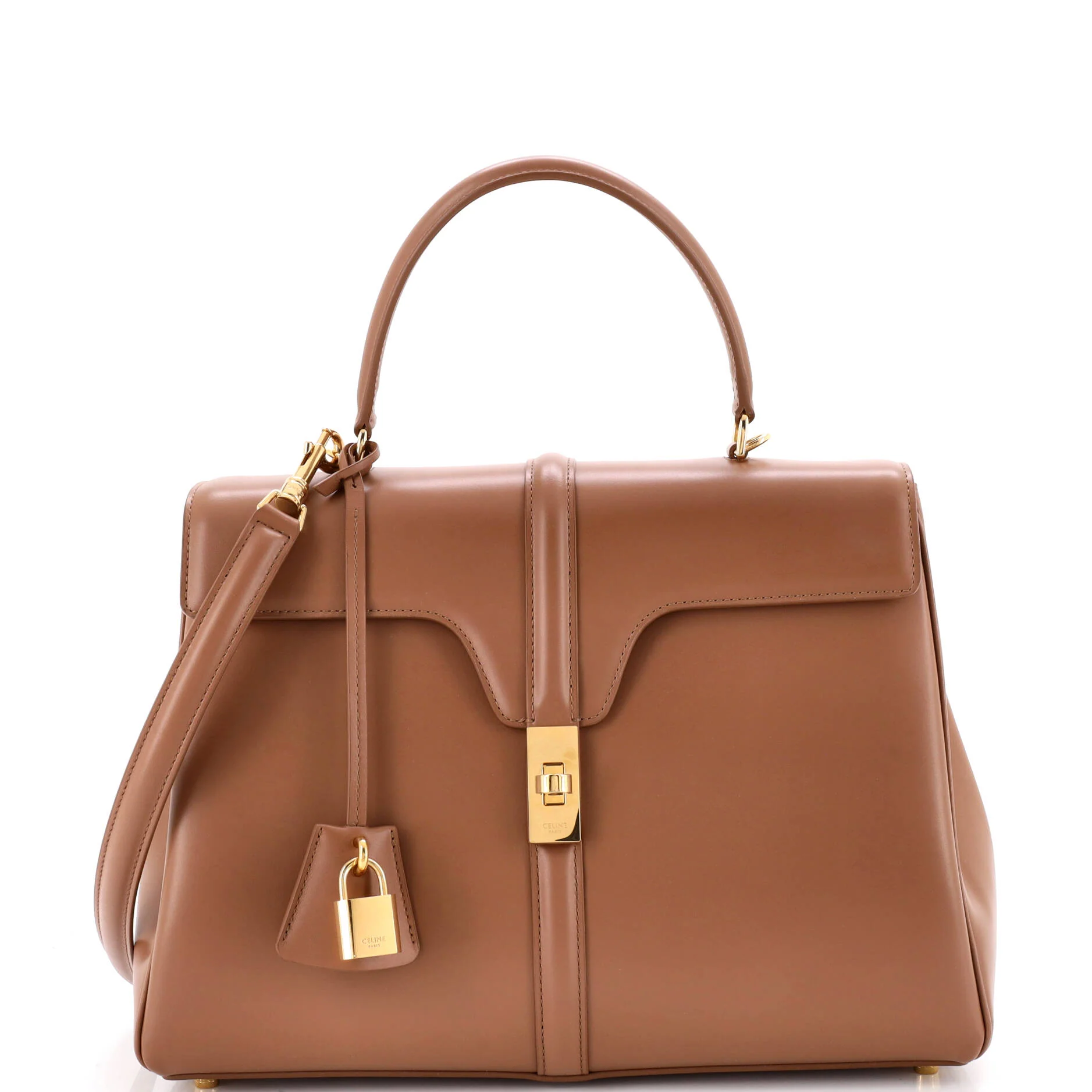 16 Top Handle Bag Smooth Calfskin Medium