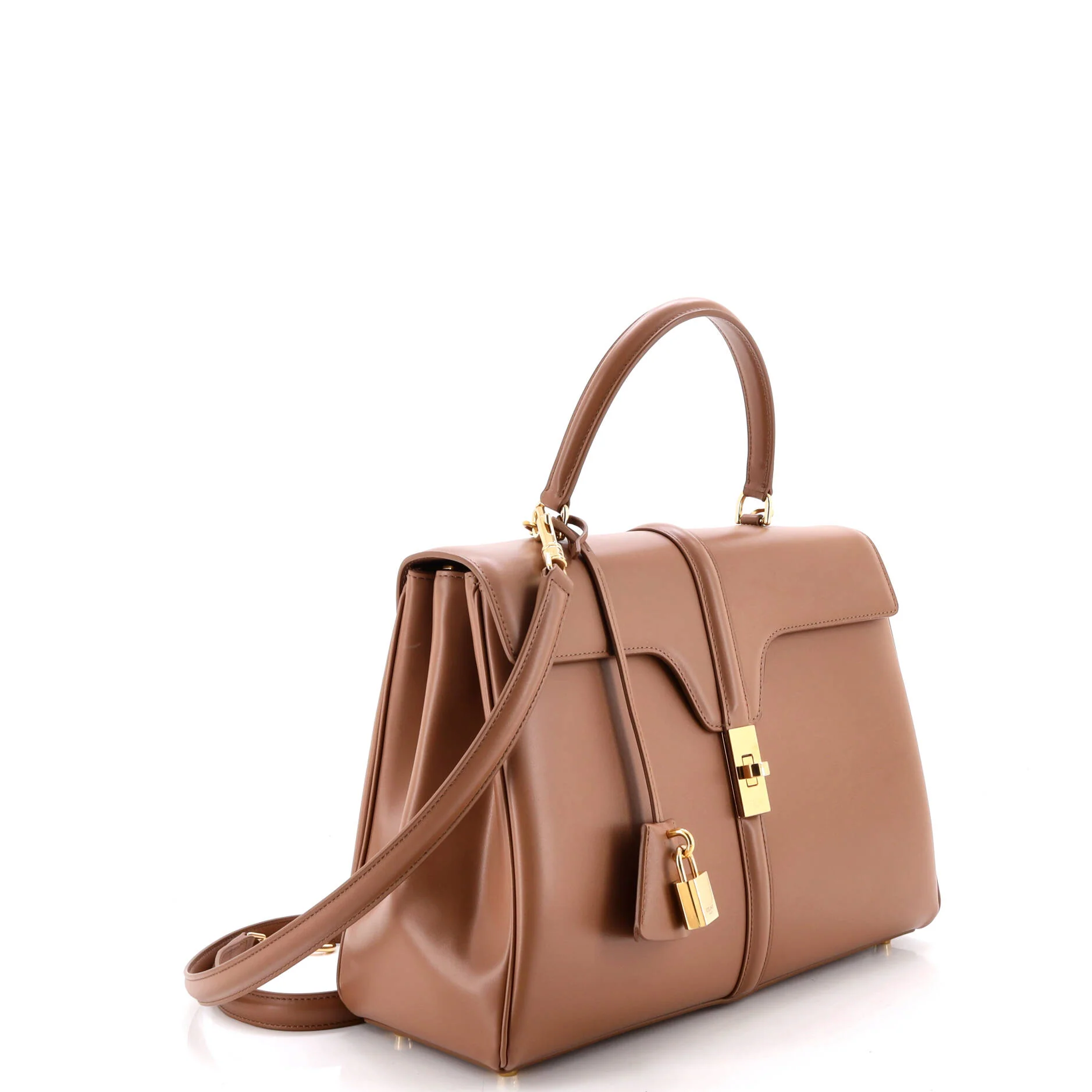 16 Top Handle Bag Smooth Calfskin Medium - Image 2