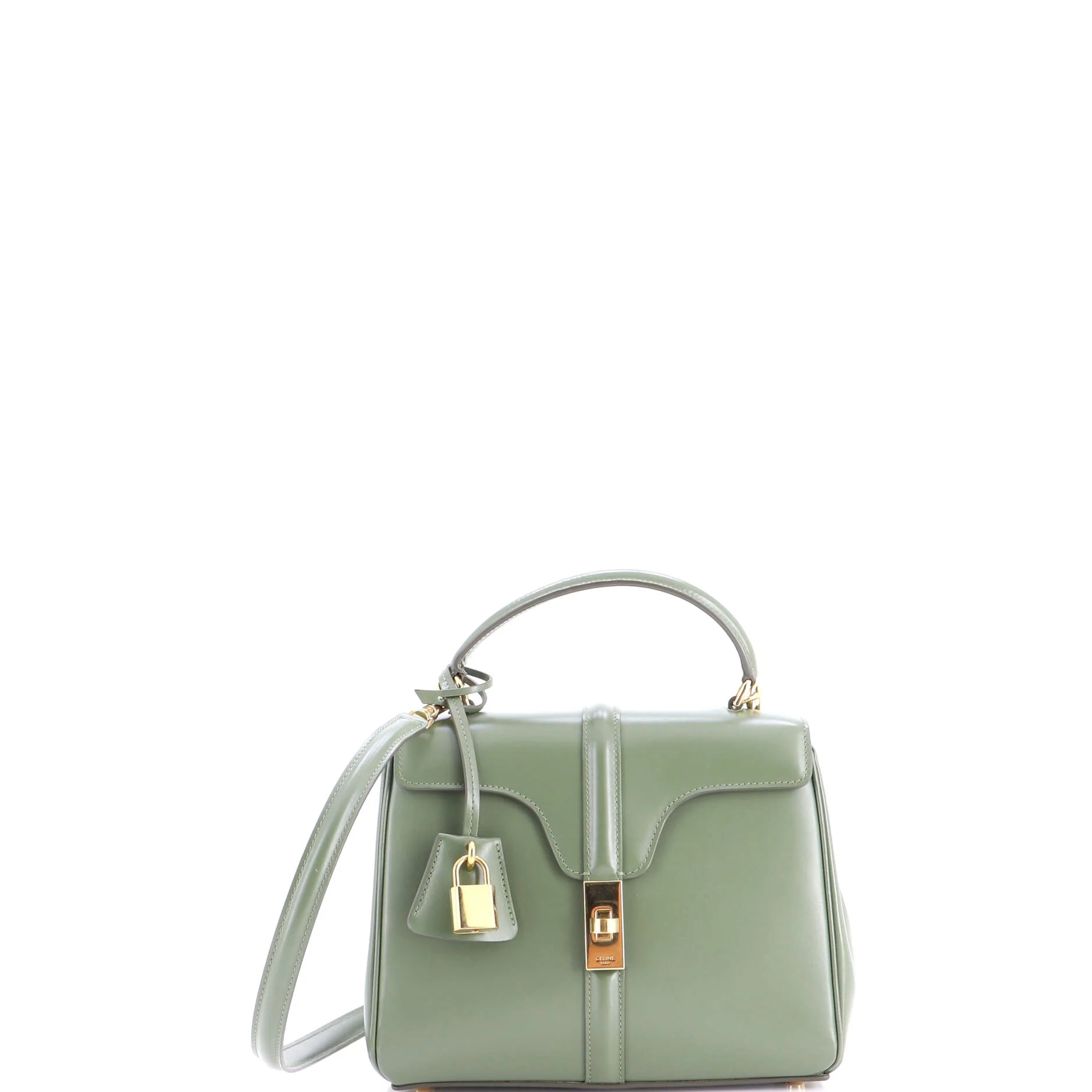 16 Top Handle Bag Smooth Calfskin Mini