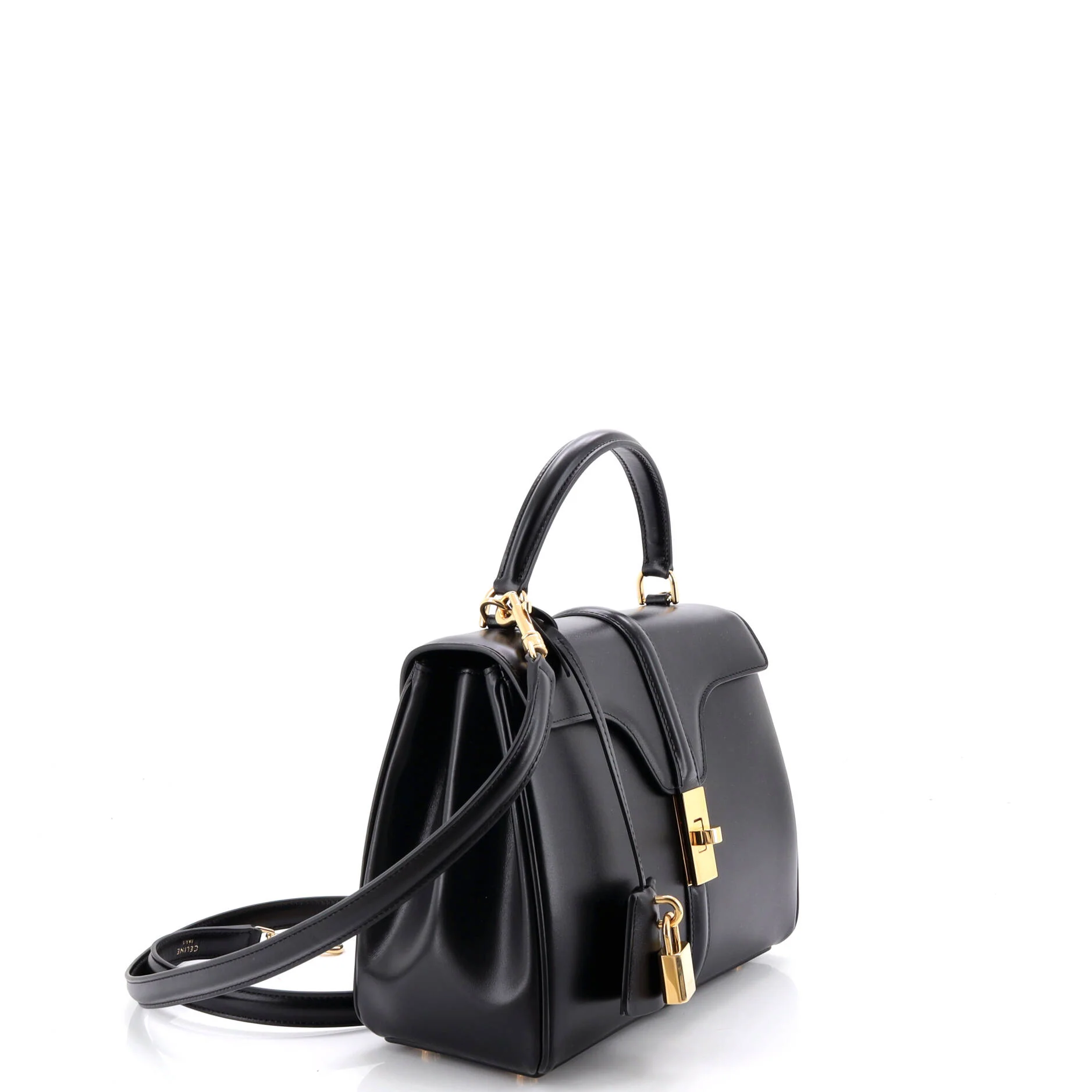 16 Top Handle Bag Smooth Calfskin Small - Image 2
