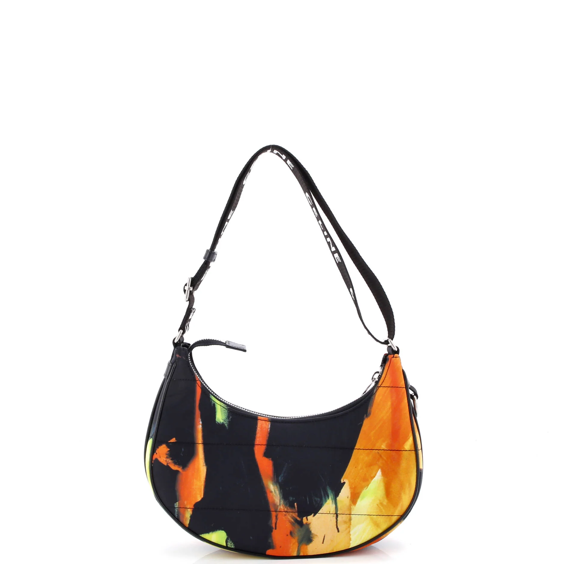 Ava Shoulder Bag Printed Quilted Nylon Medium - Image 3
