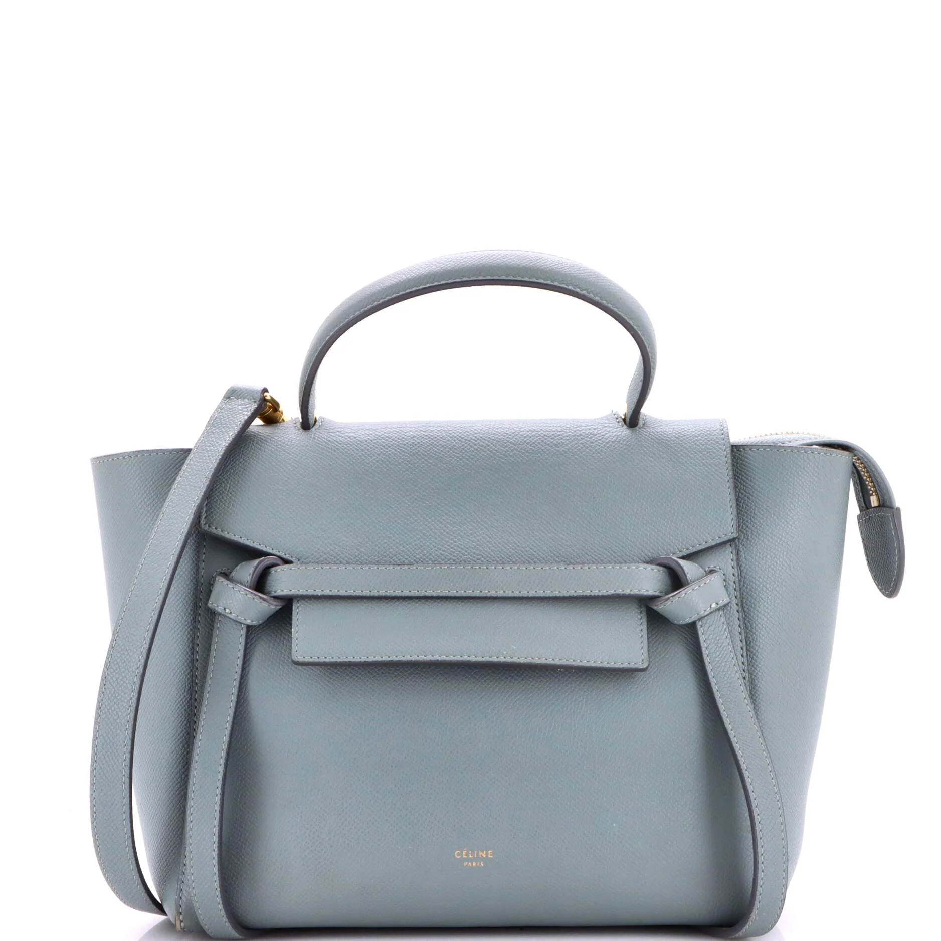 Belt Bag Textured Leather Micro