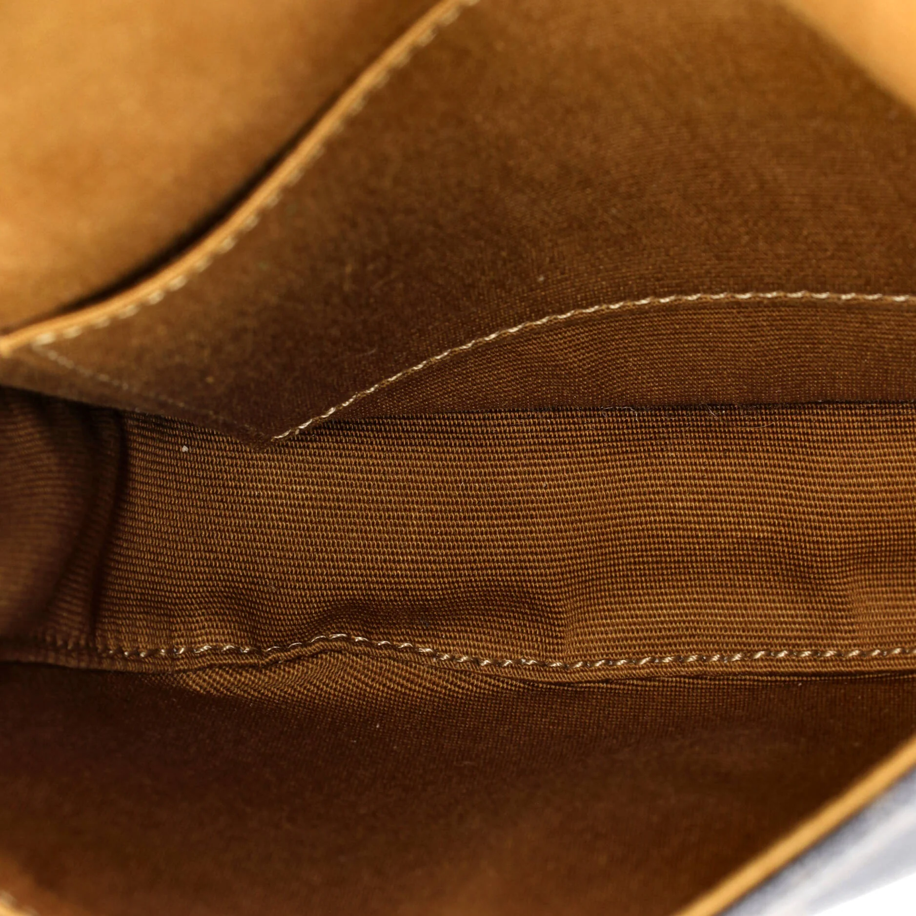 Besace Flap Bag Triomphe Coated Canvas Mini - Image 5