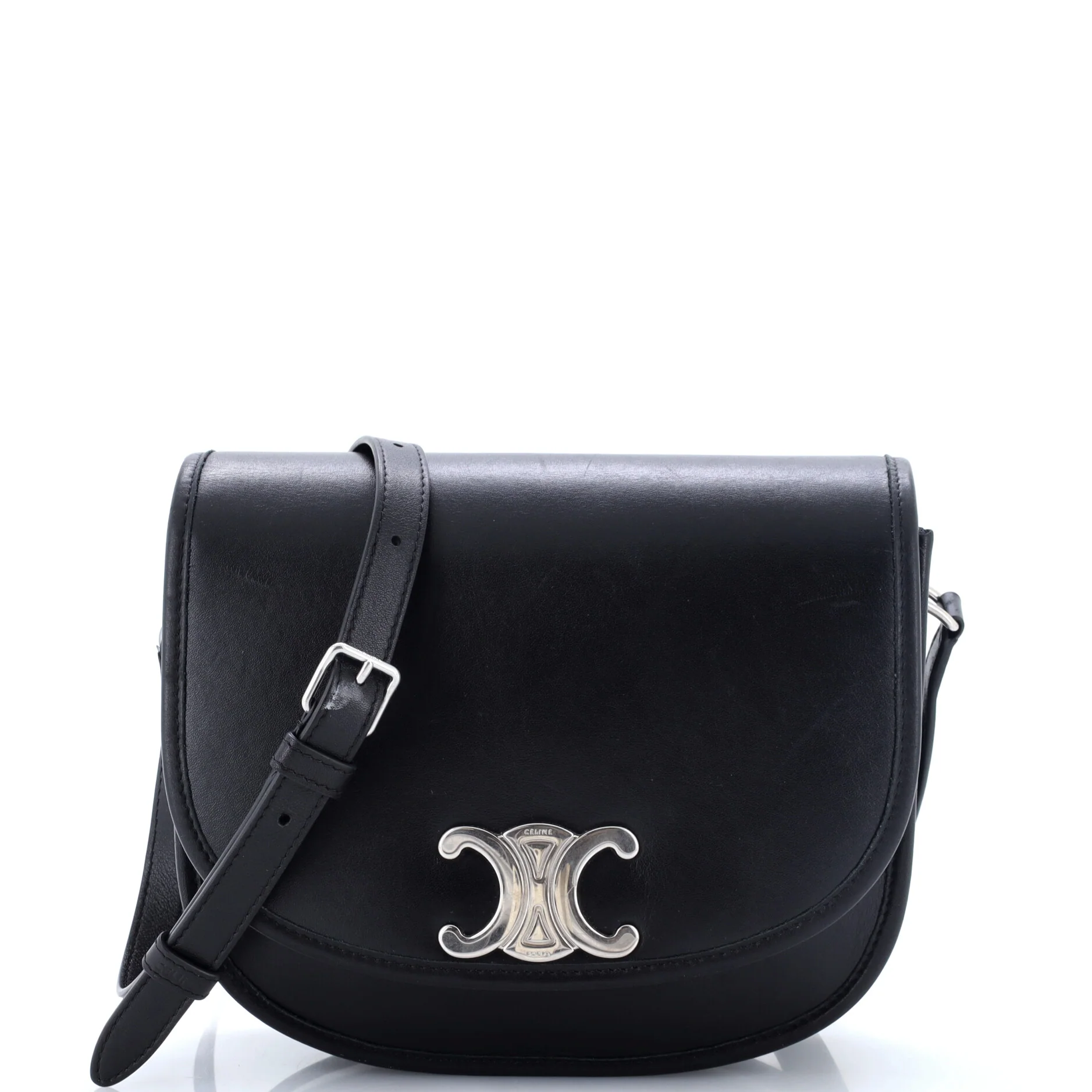 Besace Triomphe Shoulder Bag Leather Medium