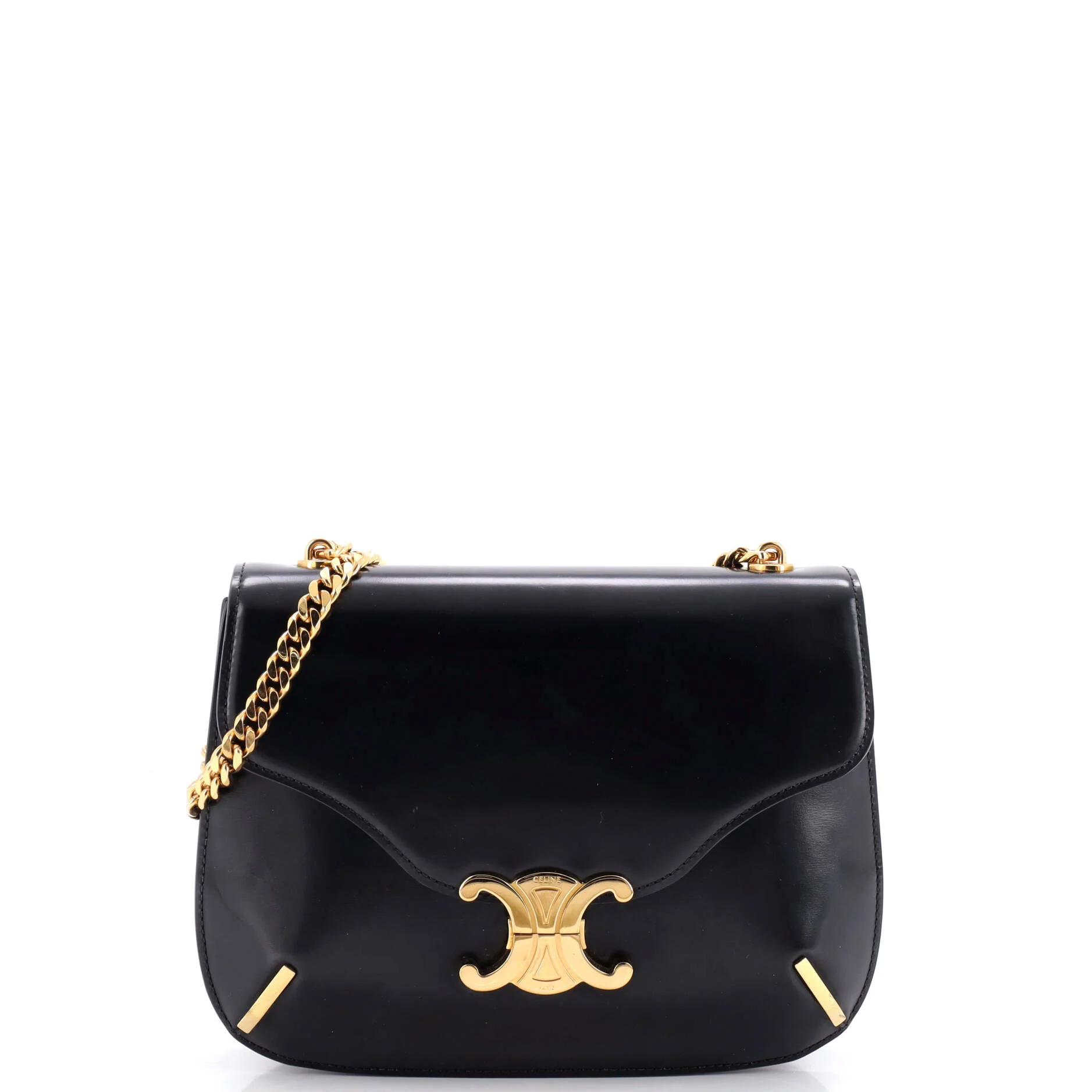 Besace Triomphe Shoulder Bag Smooth Calfskin Small