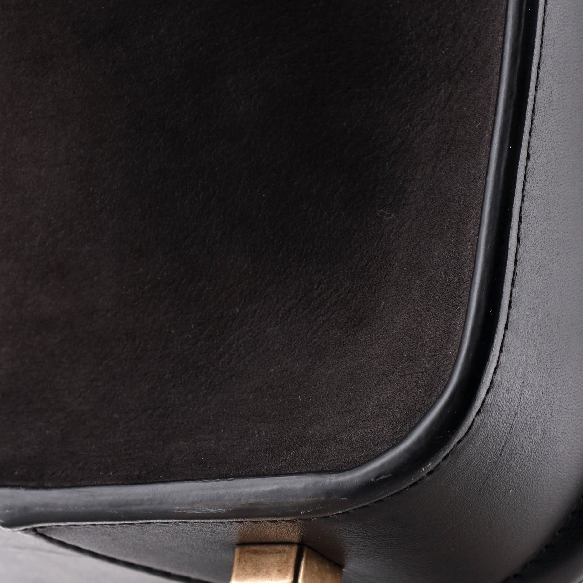 Bicolor Luggage Bag Leather Mini - Image 6