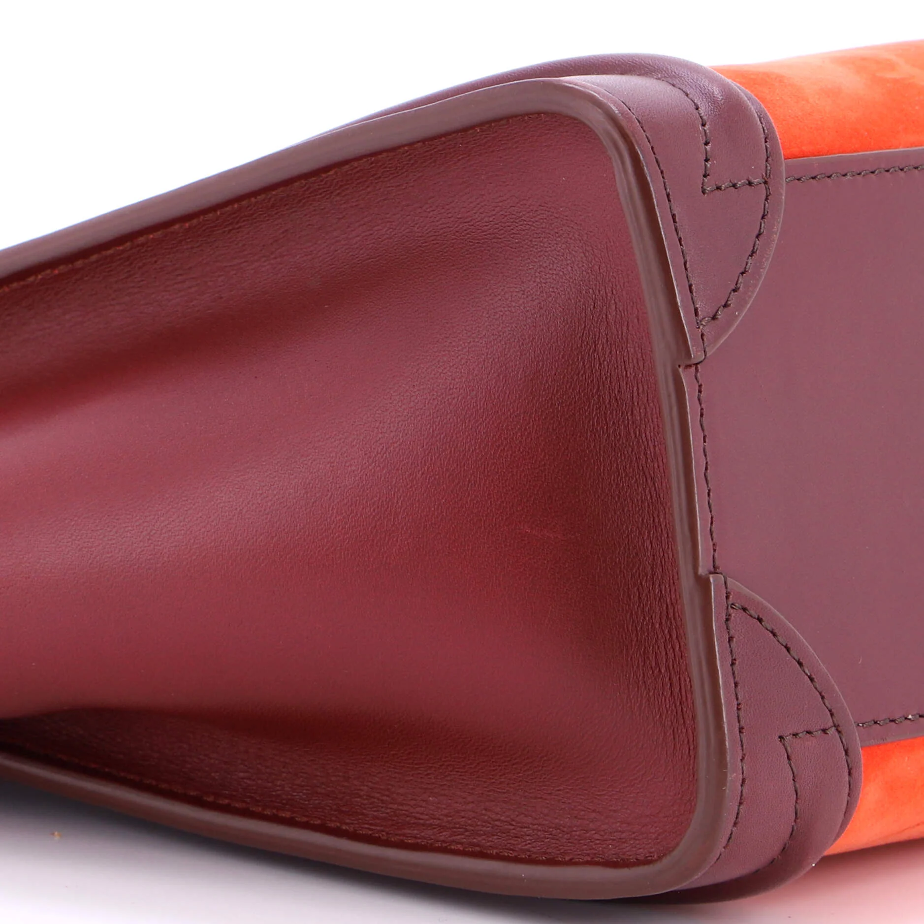 Bicolor Luggage Bag Nubuck Nano - Image 6