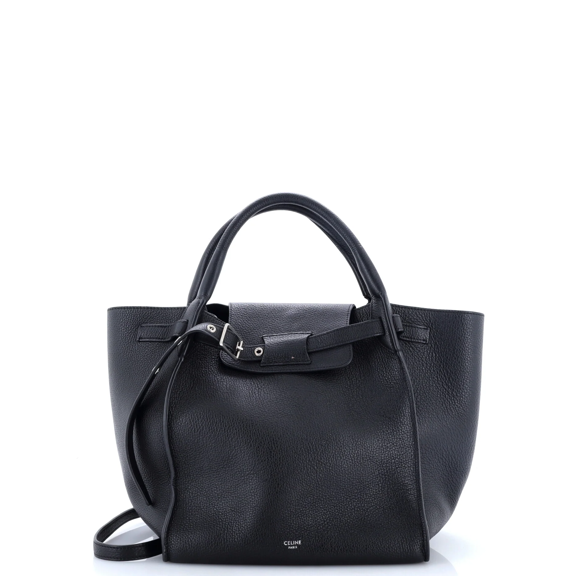 Big Bag Grained Calfskin Small