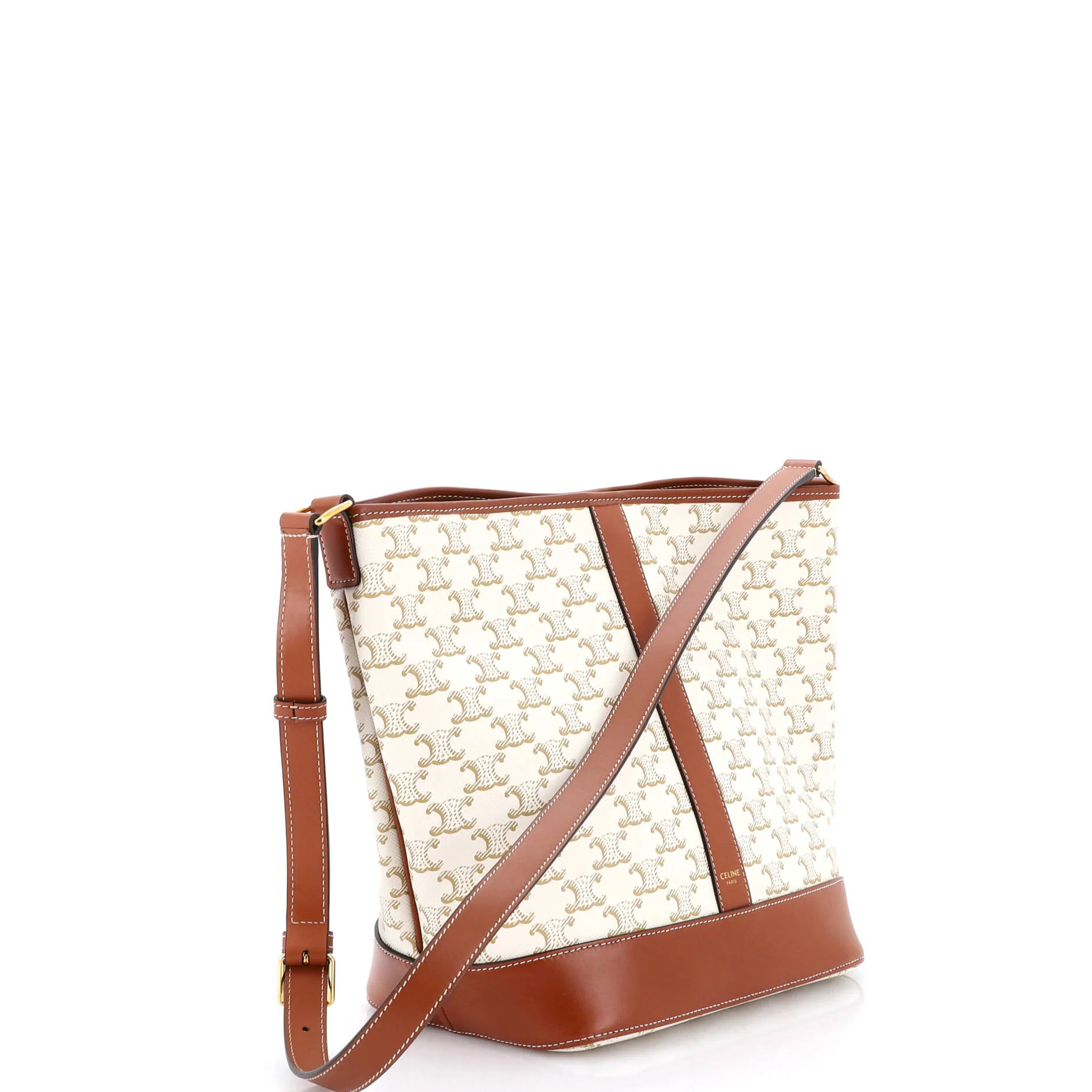 Bucket Bag Triomphe Coated Canvas Medium - Image 2