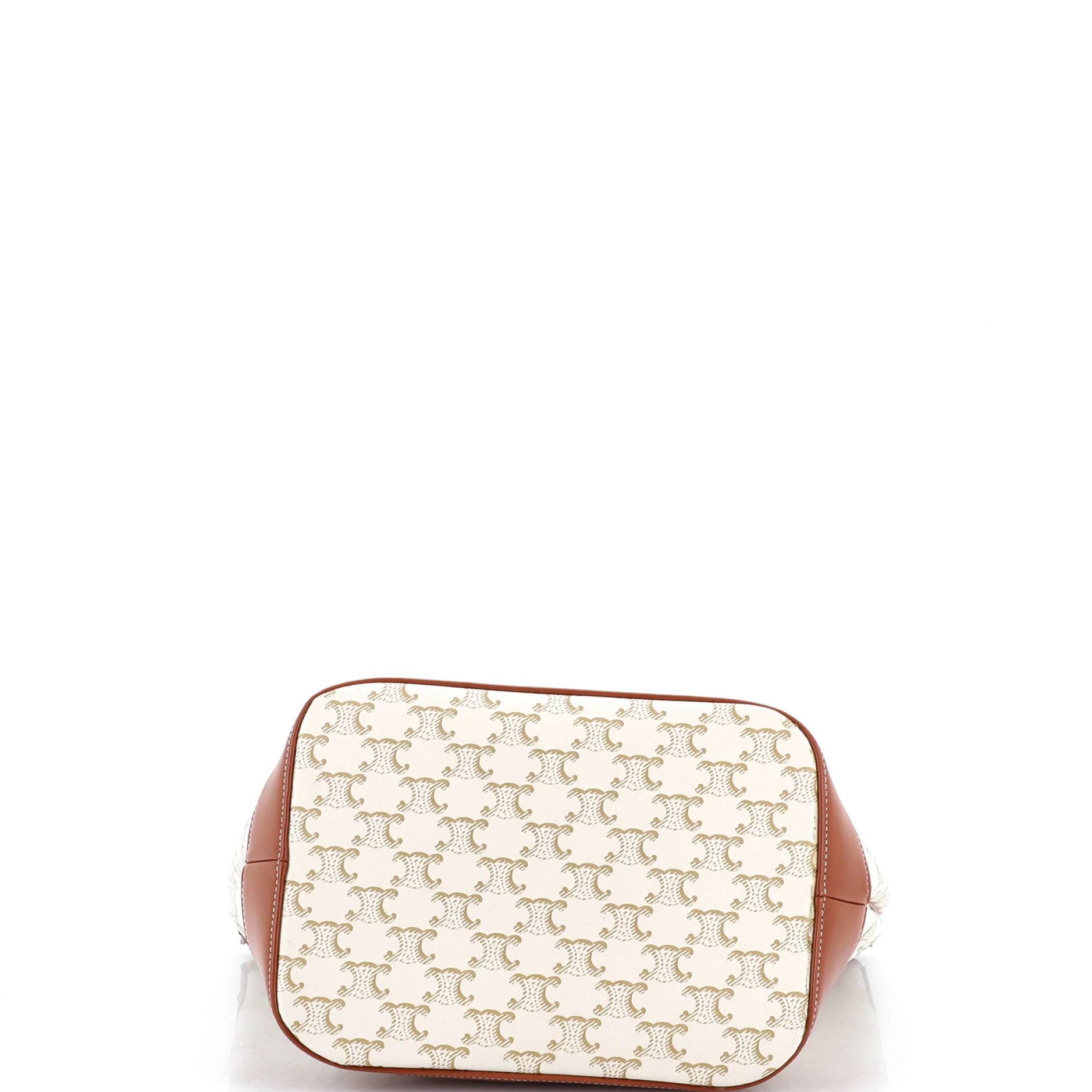Bucket Bag Triomphe Coated Canvas Medium - Image 4
