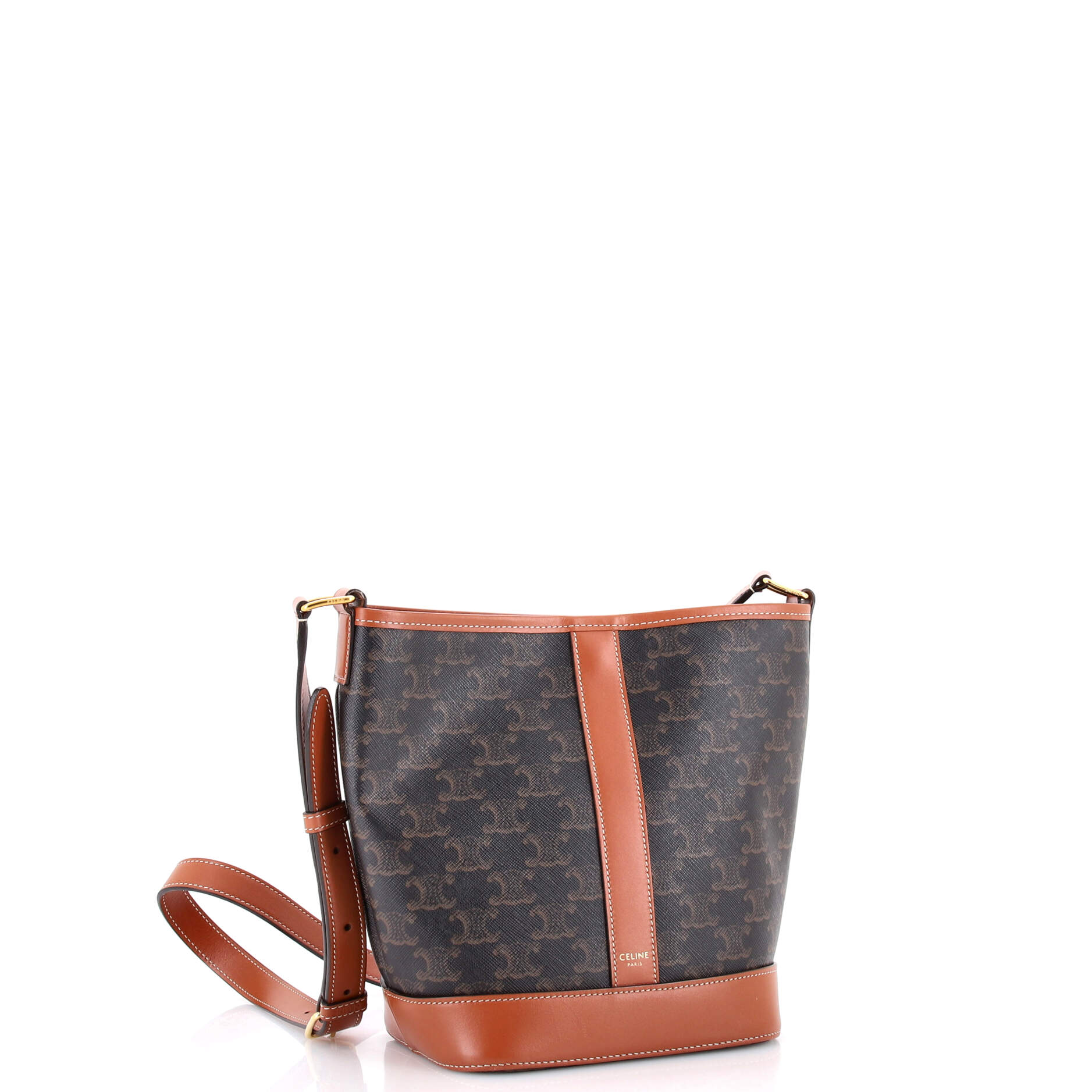 Bucket Bag Triomphe Coated Canvas Small - Image 2