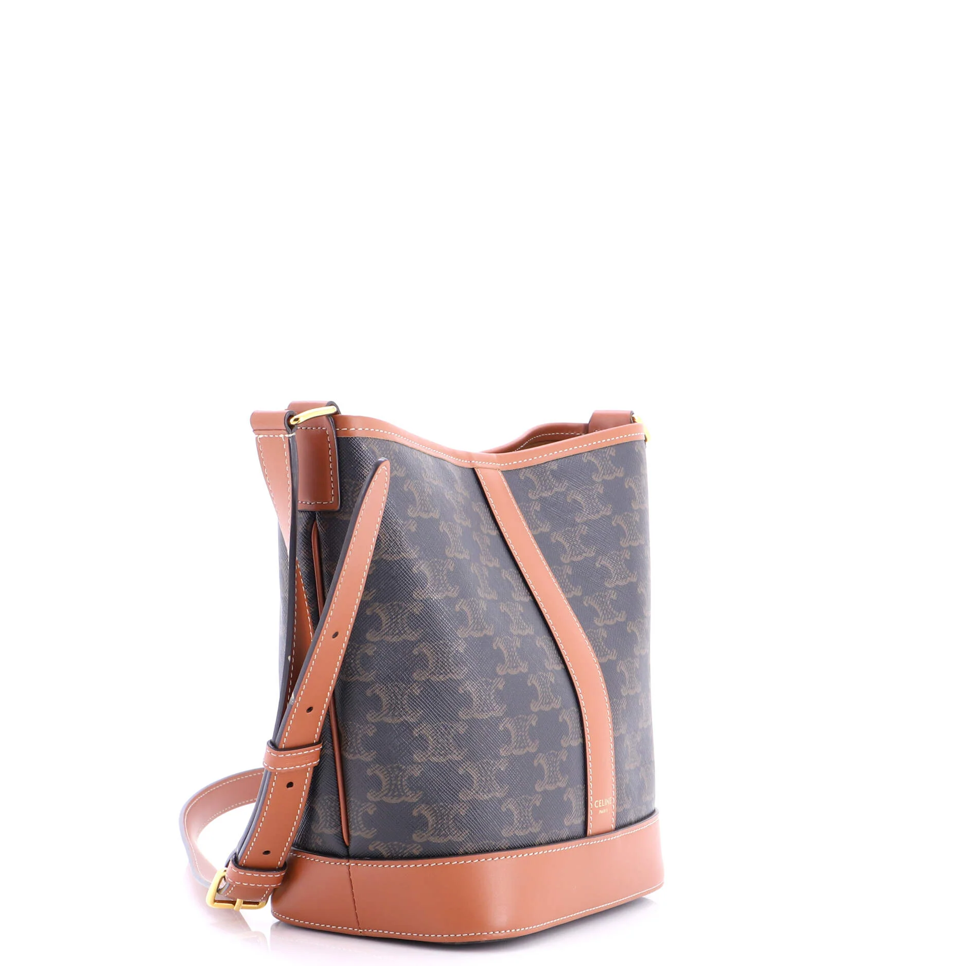 Bucket Bag Triomphe Coated Canvas Small - Image 2