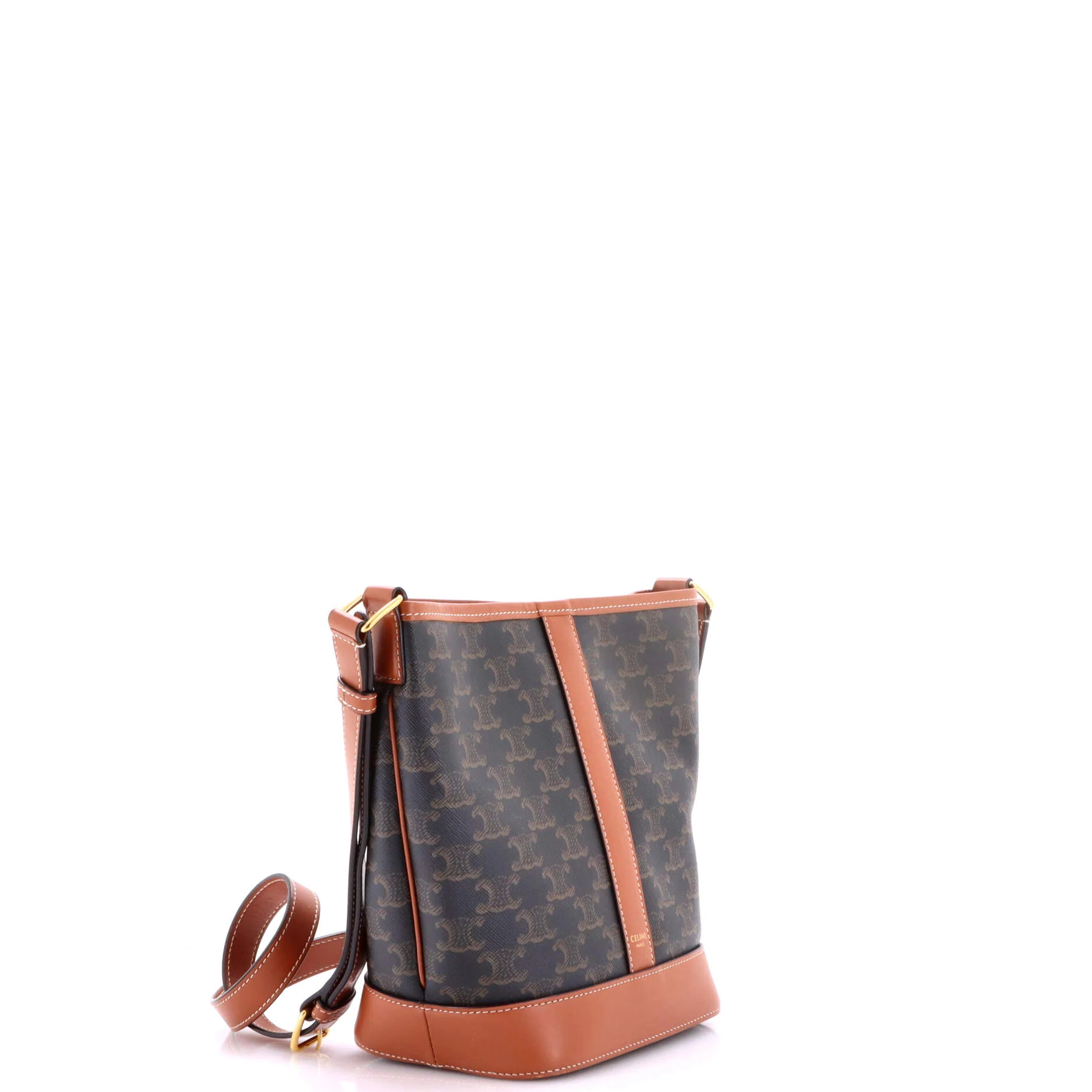 Bucket Bag Triomphe Coated Canvas Small - Image 2