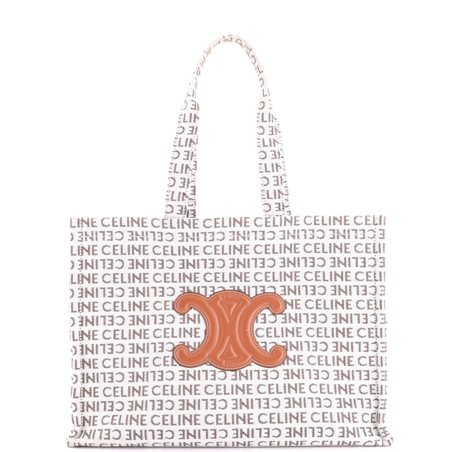 Cabas Thais Tote All Over Logo Jacquard Large
