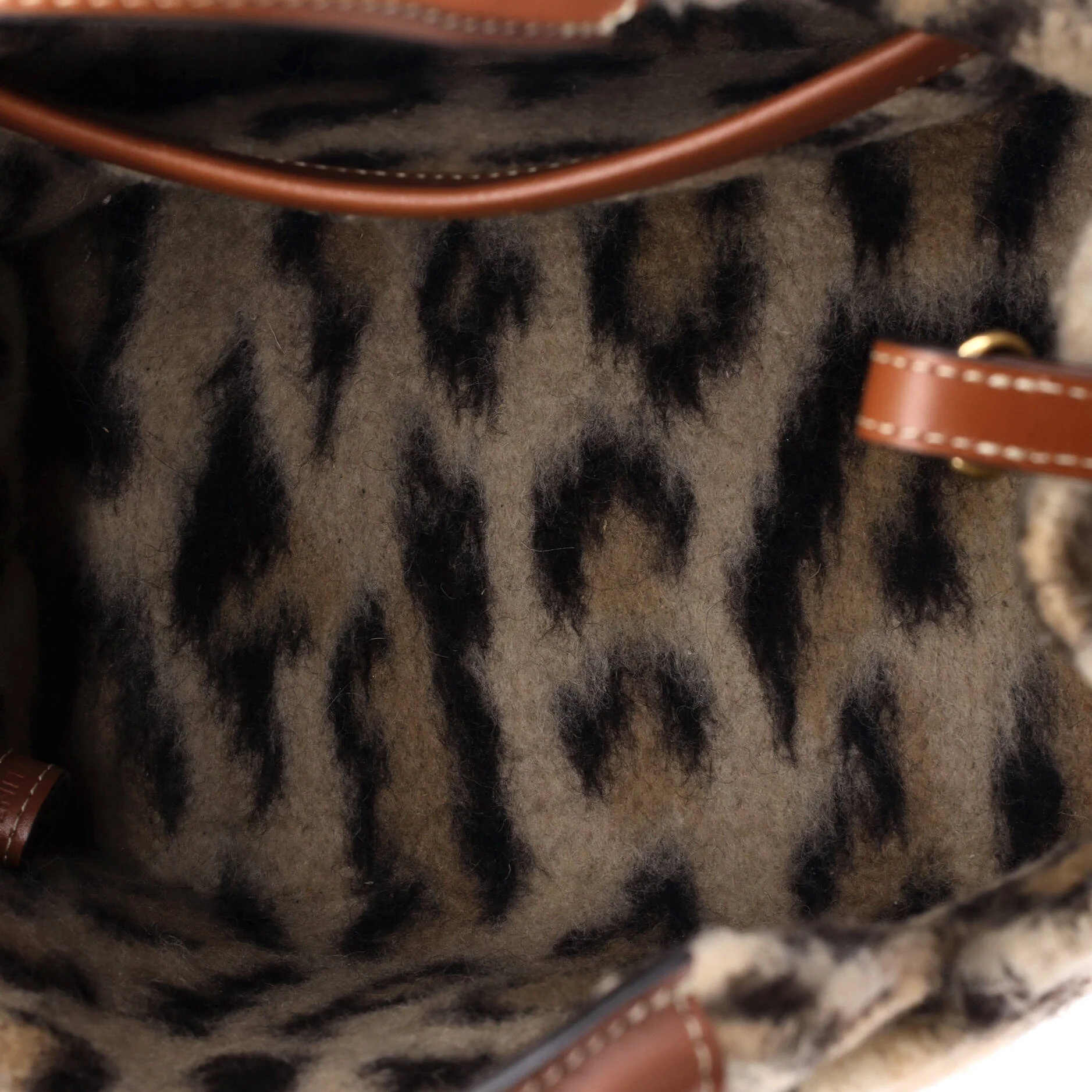 Cabas Thais Tote Printed Wool Small - Image 5
