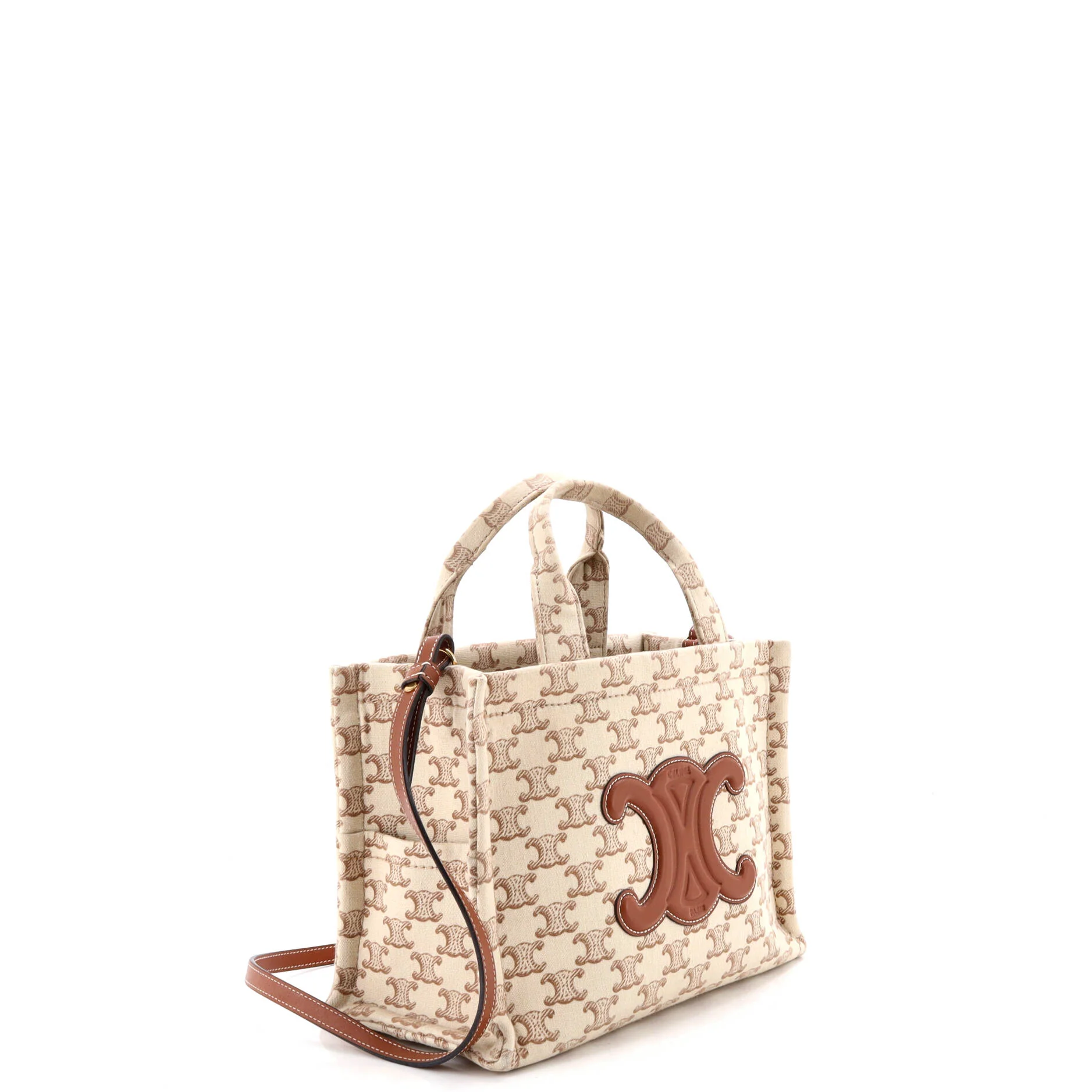 Cabas Thais Tote Triomphe Printed Canvas Small - Image 2