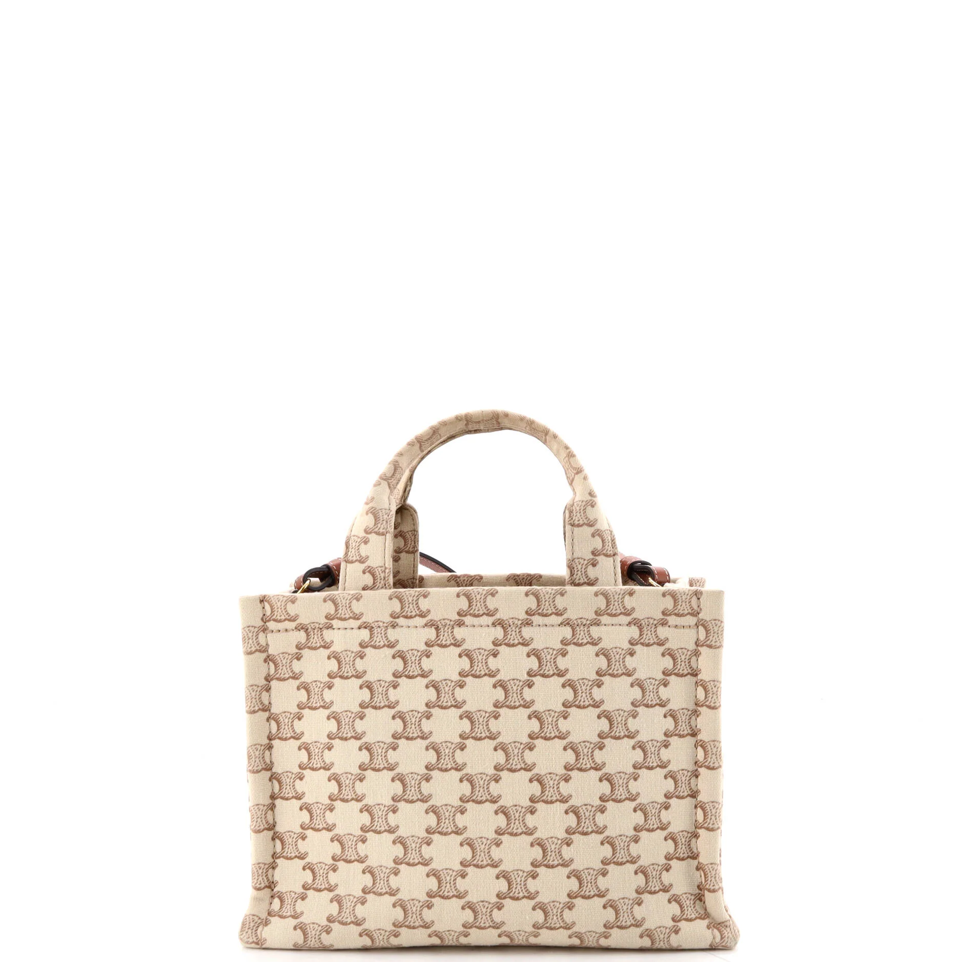 Cabas Thais Tote Triomphe Printed Canvas Small - Image 3