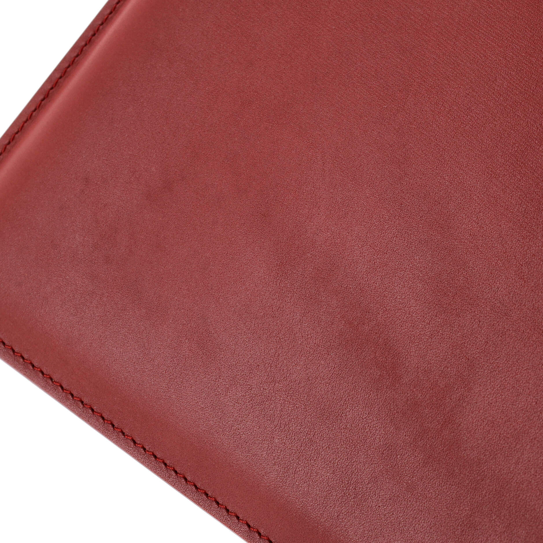 Clasp Top Handle Bag Leather Medium - Image 6