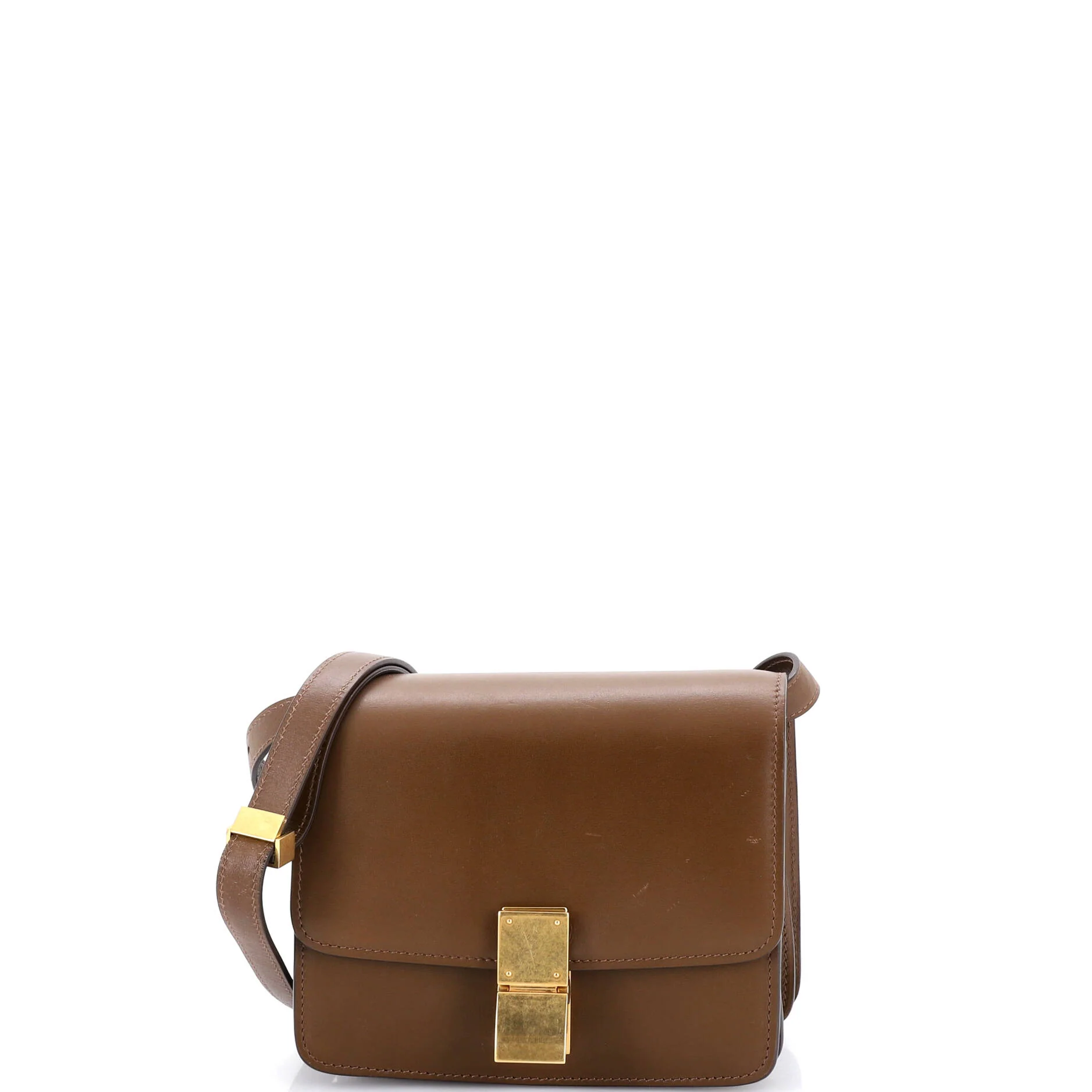 Classic Box Bag Smooth Leather Small