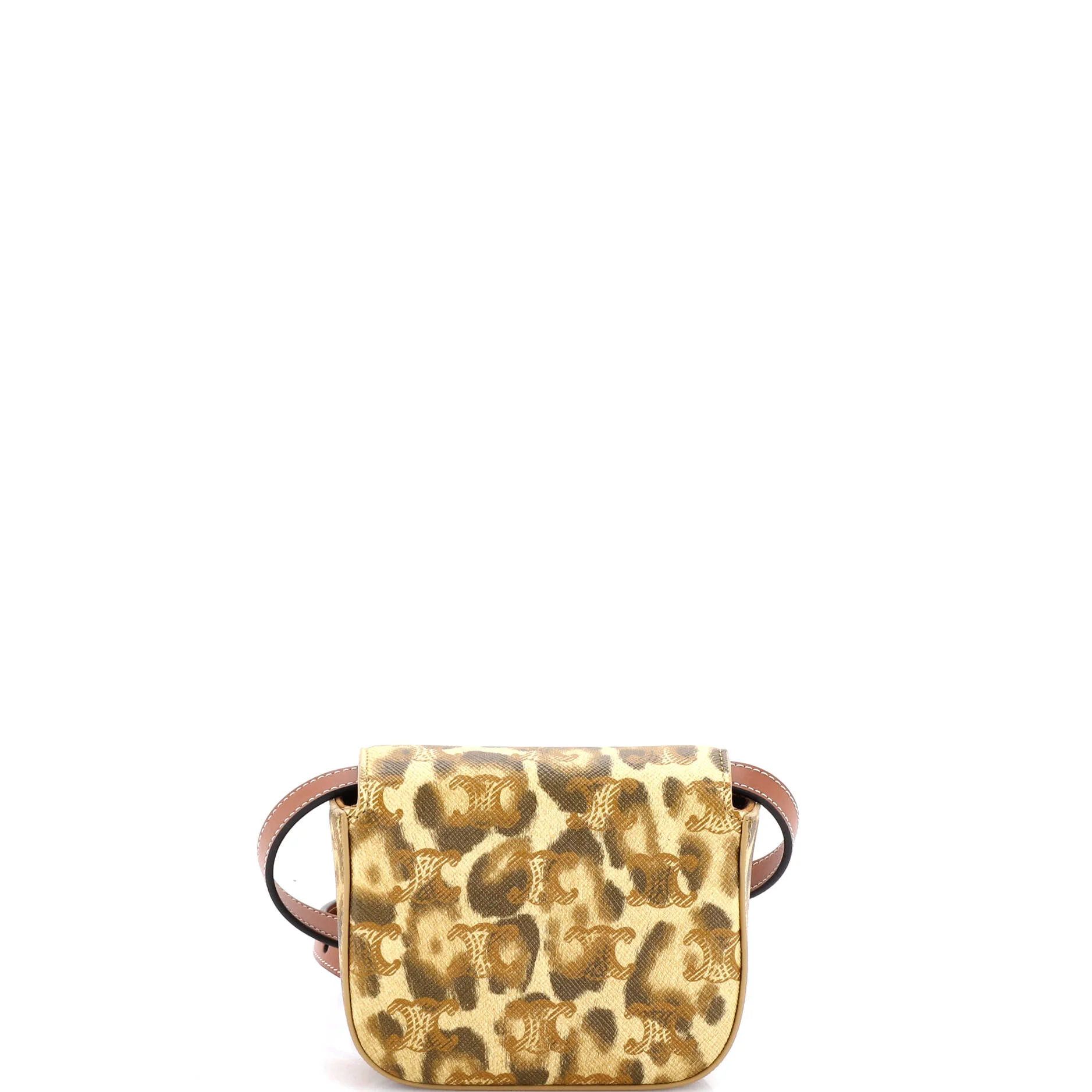 Claude Shoulder Bag Printed Triomphe Coated Canvas Mini - Image 3