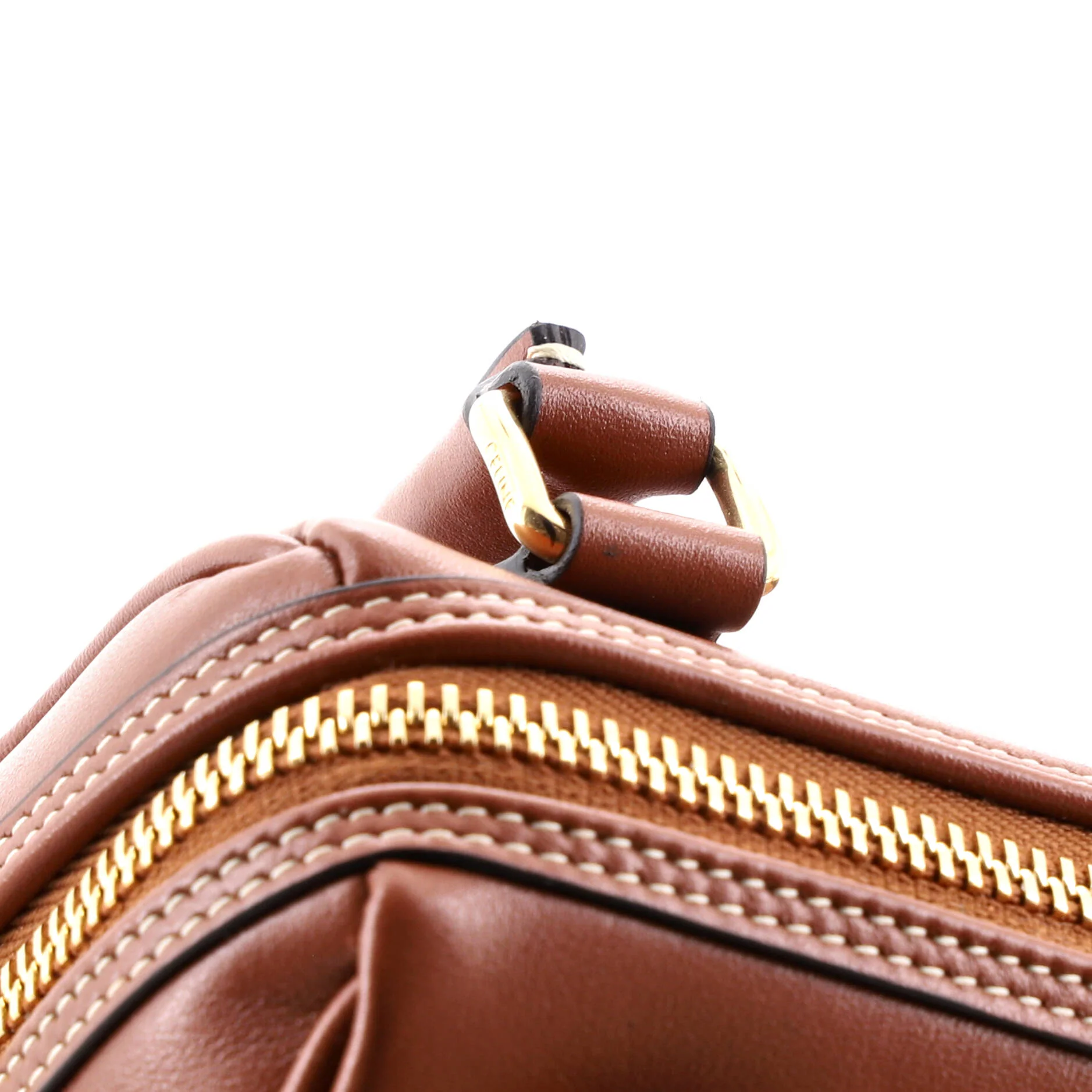 Cuir Triomphe Boston Bag Leather Mini - Image 6