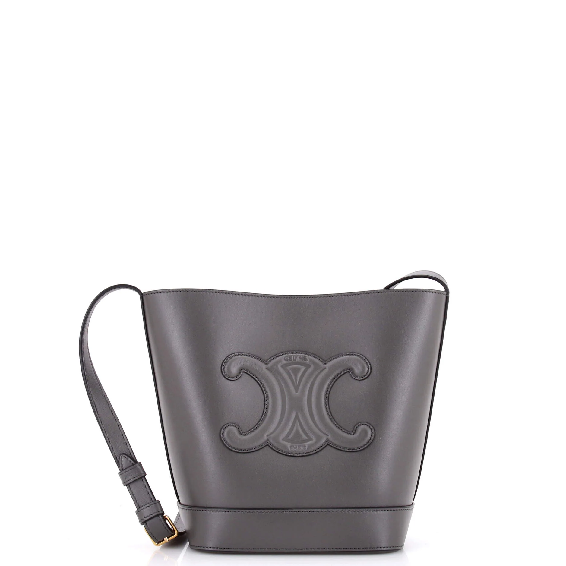 Cuir Triomphe Bucket Bag Leather Small