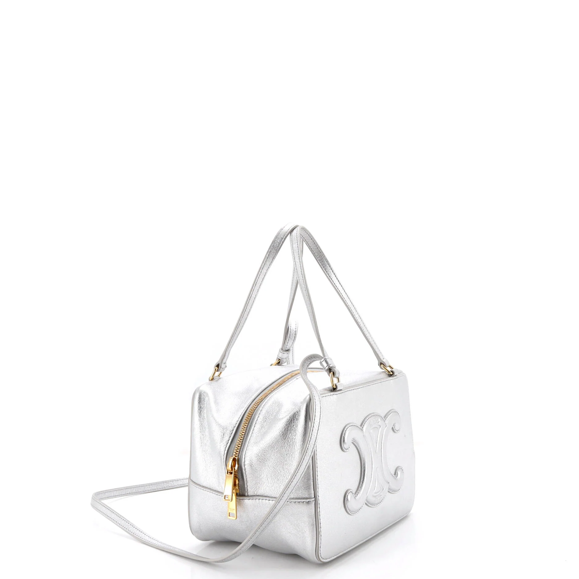 Cuir Triomphe Folded Cube Bag Leather - Image 2