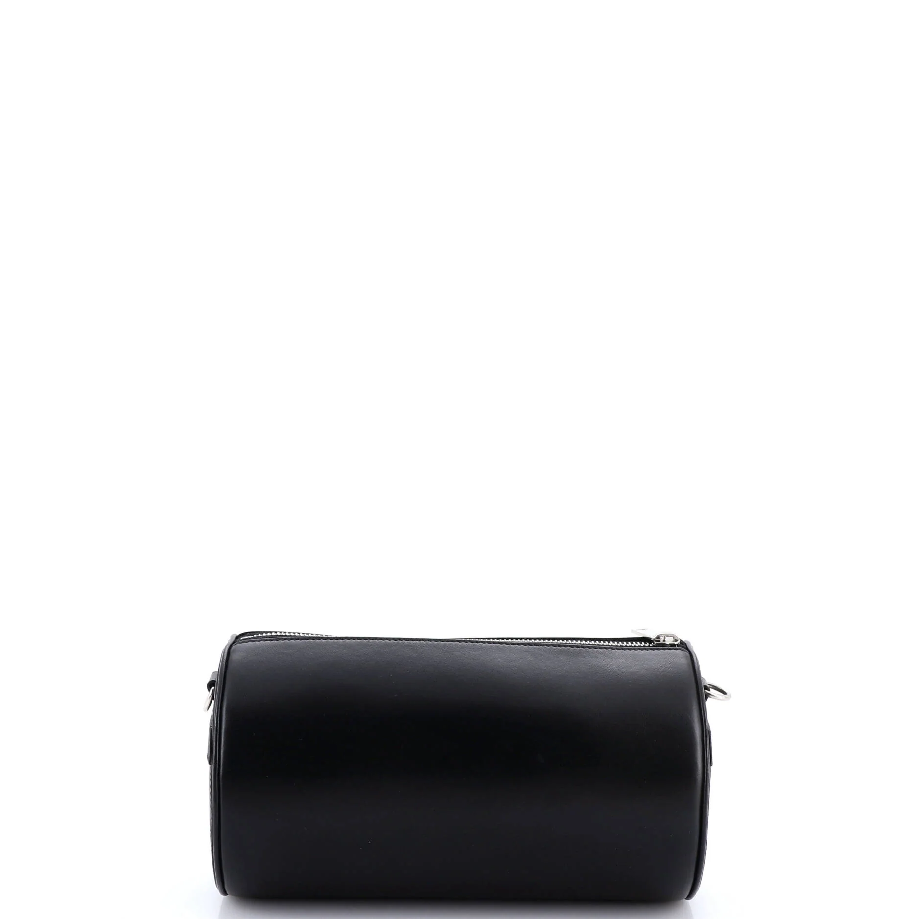 Cylinder Shoulder Bag Leather with Applique - Image 3