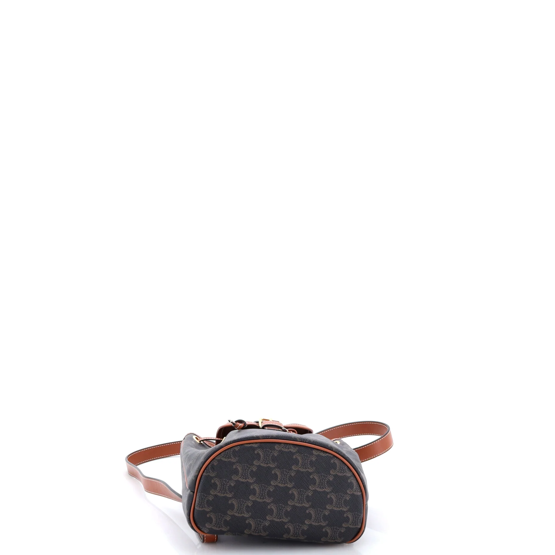 Folco Backpack Triomphe Coated Canvas Mini - Image 4