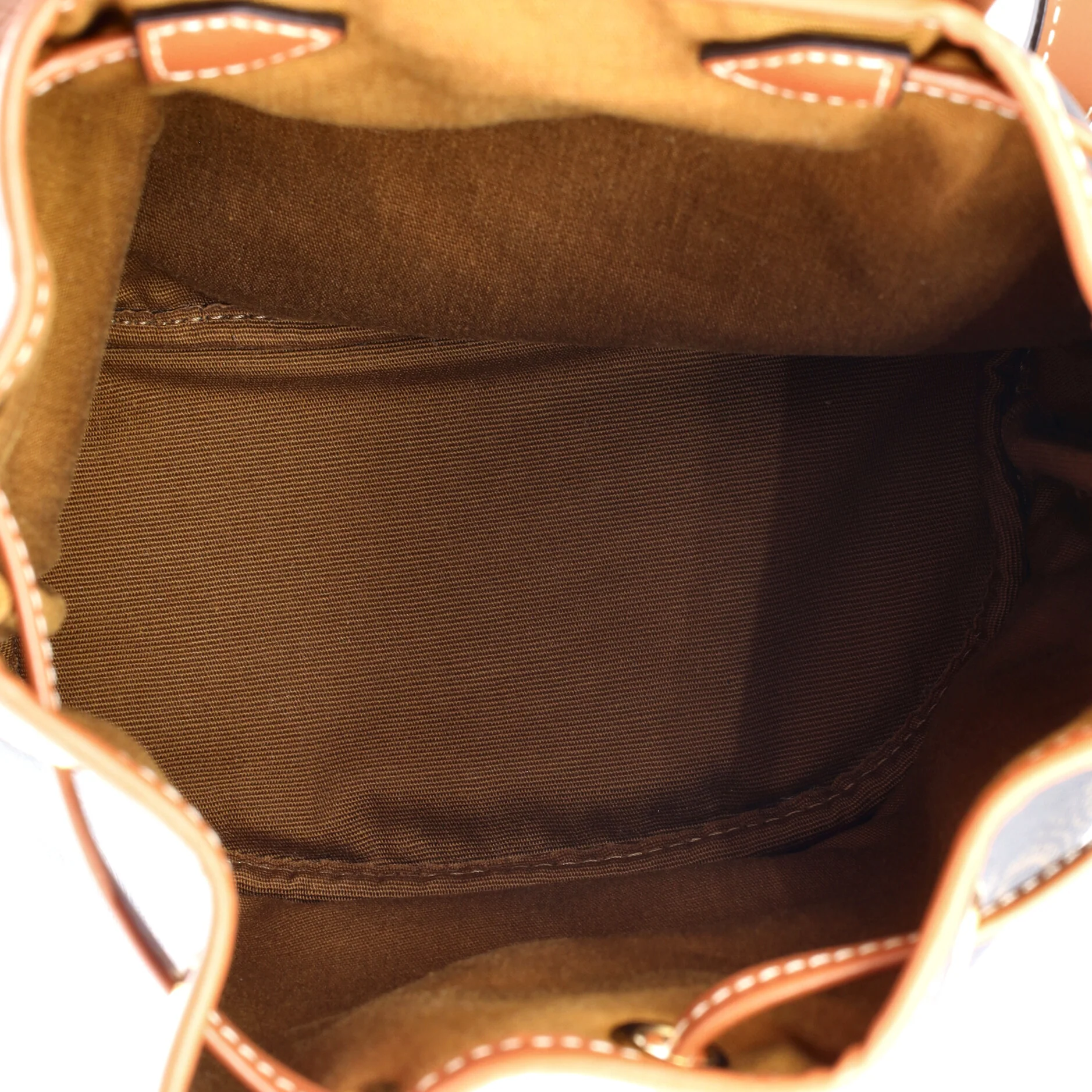 Folco Backpack Triomphe Coated Canvas Mini - Image 5
