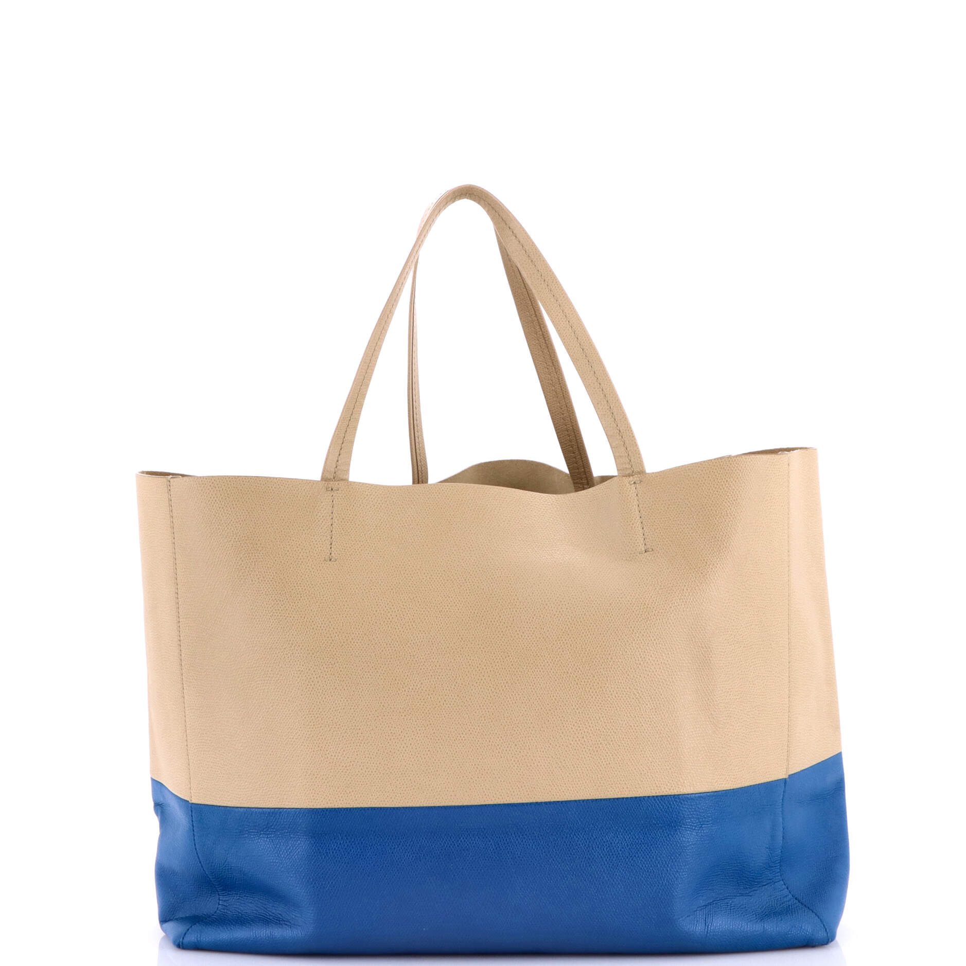 Horizontal Bi-Cabas Tote Leather Large - Image 3