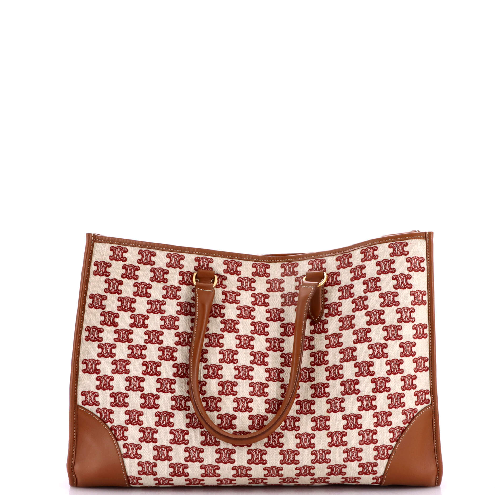 Horizontal Cabas Tote Triomphe Canvas - Image 3