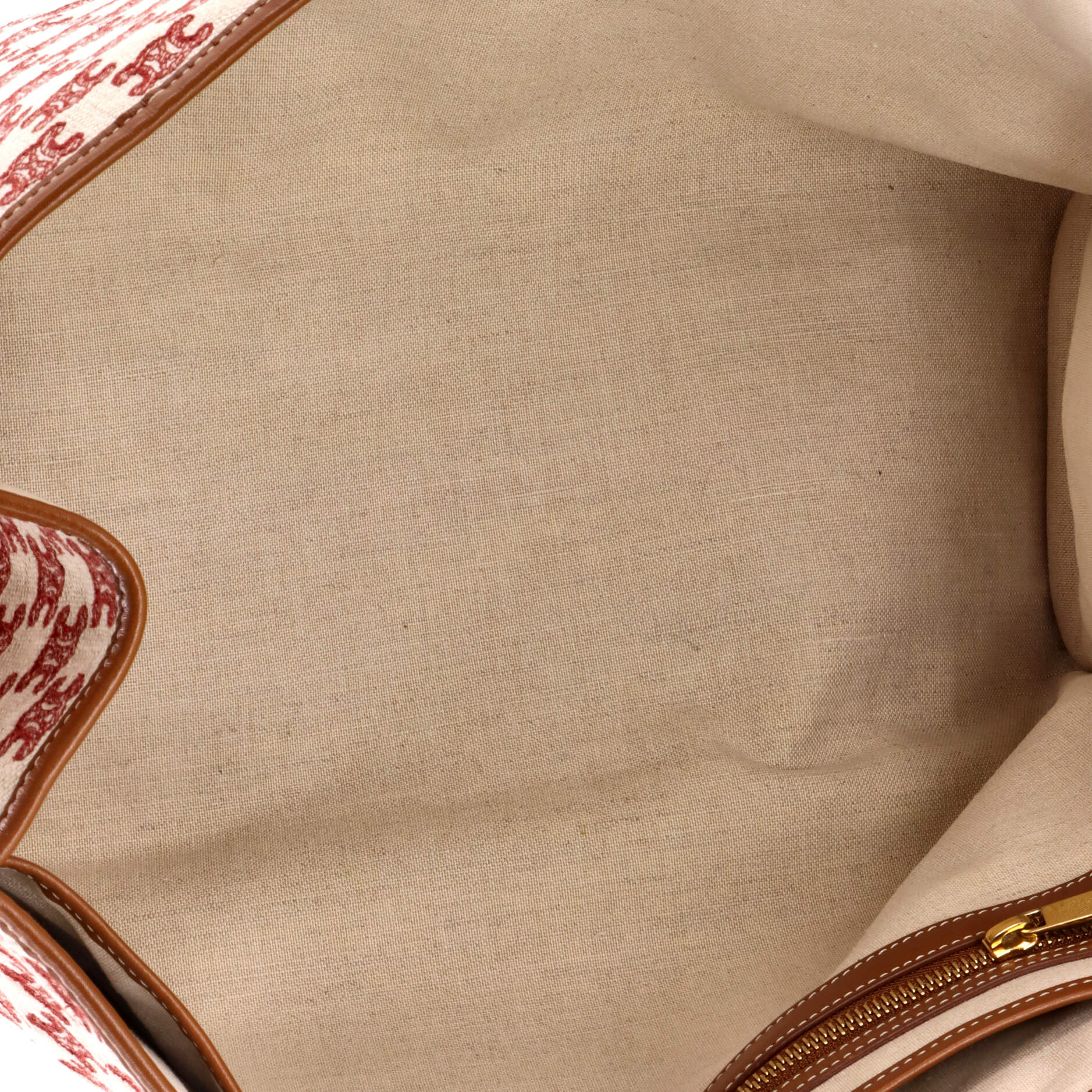 Horizontal Cabas Tote Triomphe Canvas - Image 5