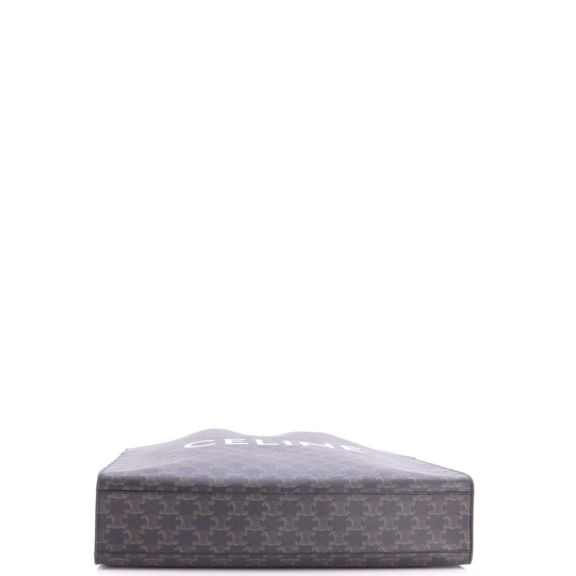 Horizontal Logo Cabas Tote Triomphe Coated Canvas - Image 4