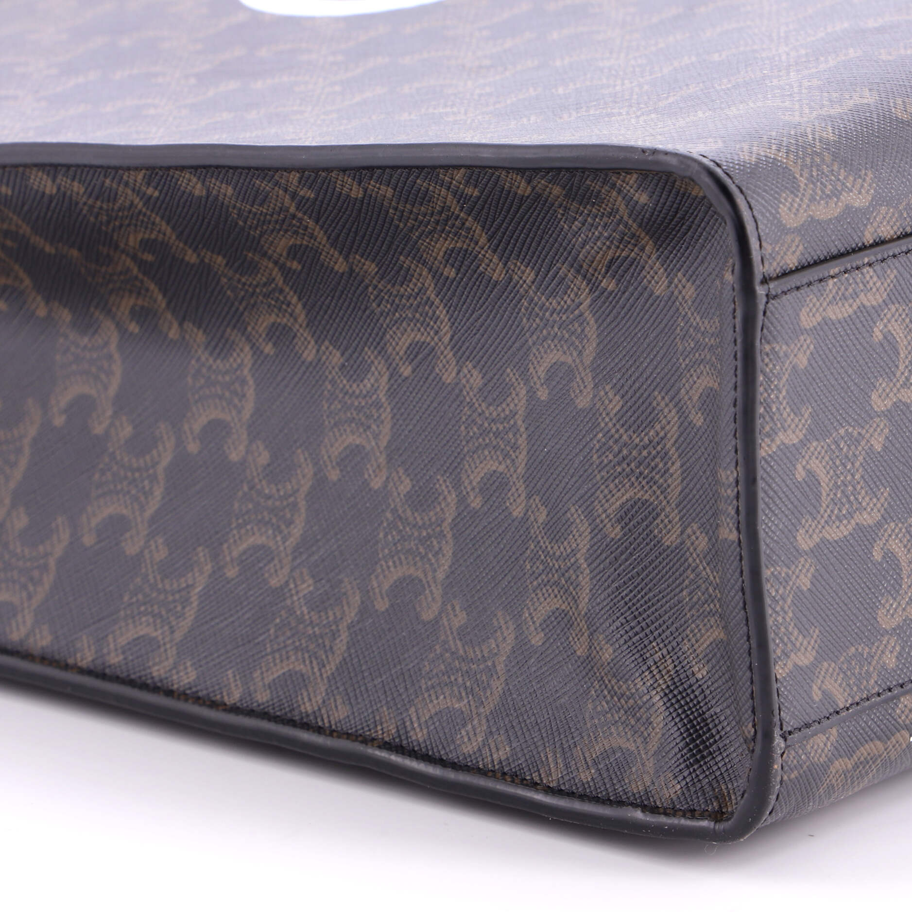 Horizontal Logo Cabas Tote Triomphe Coated Canvas - Image 6