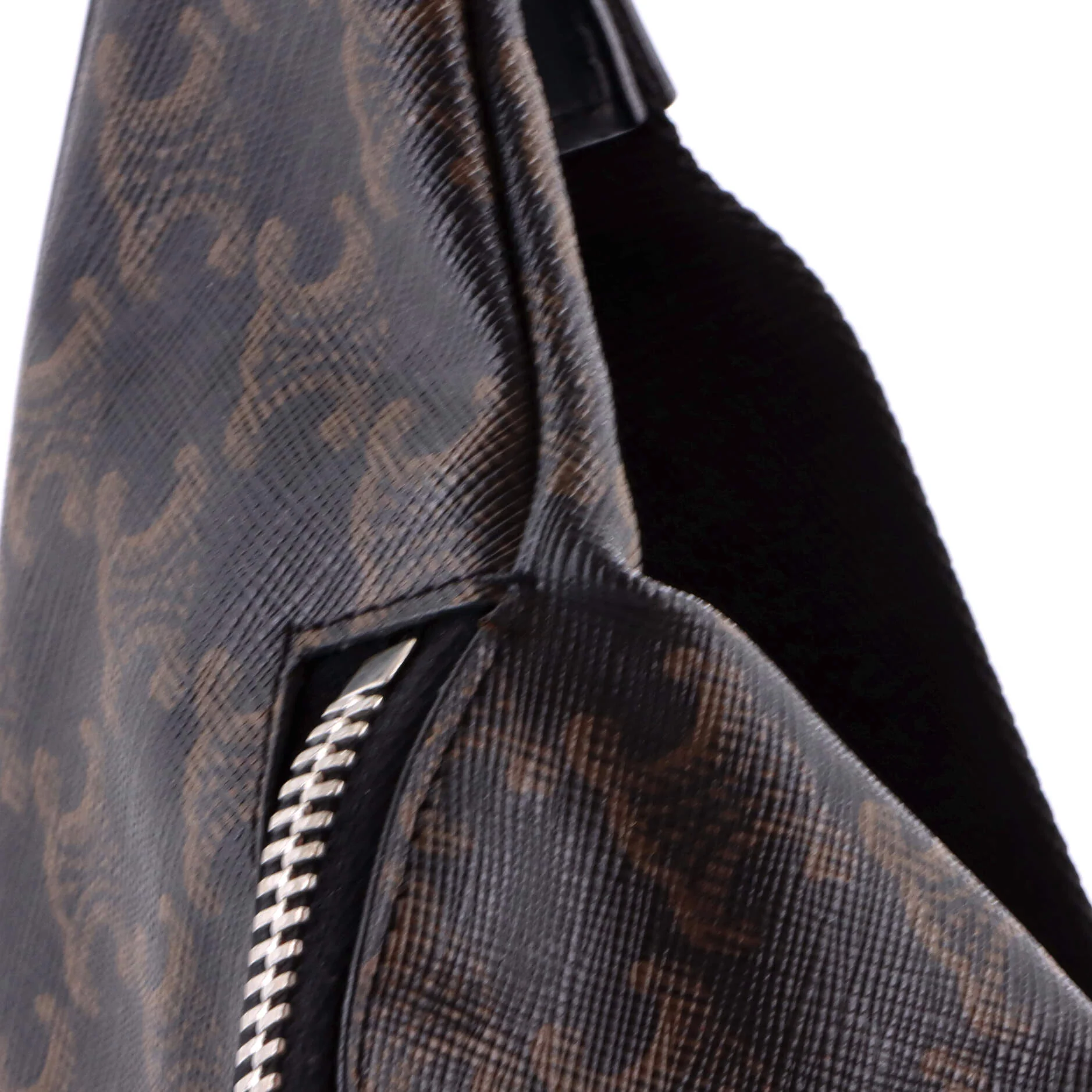 Logo Belt Bag Triomphe Coated Canvas - Image 6