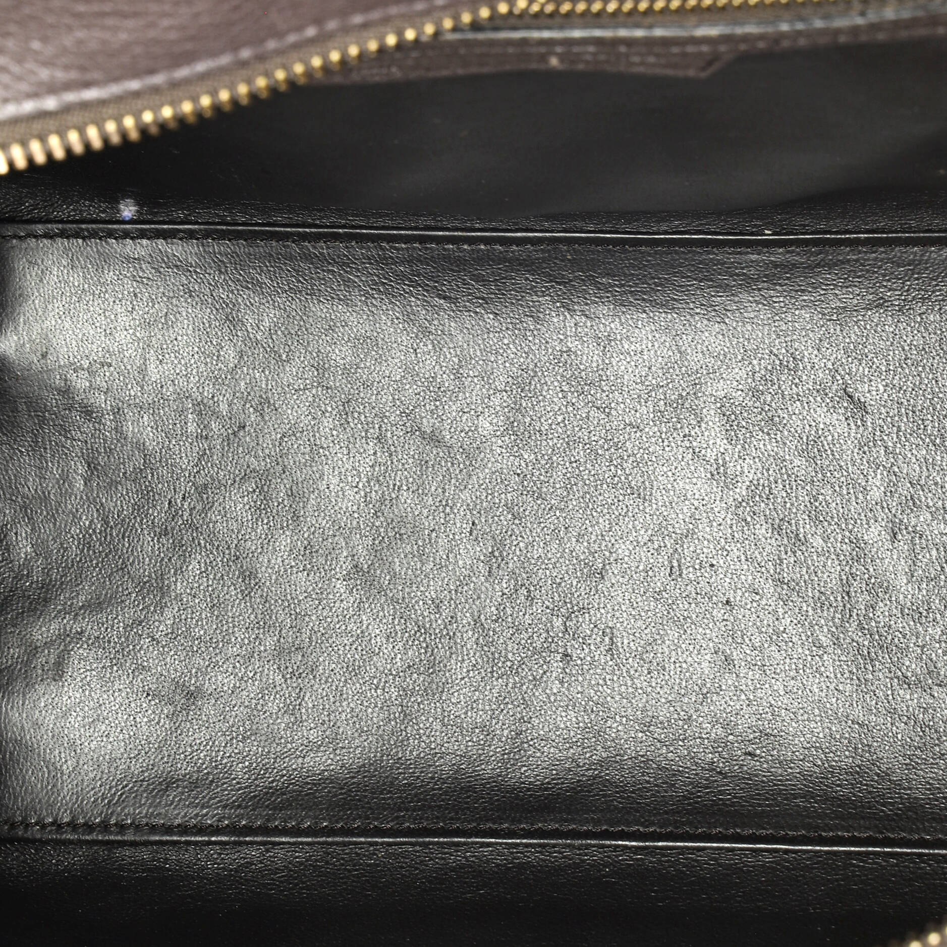 Luggage Bag Grainy Leather Micro - Image 5