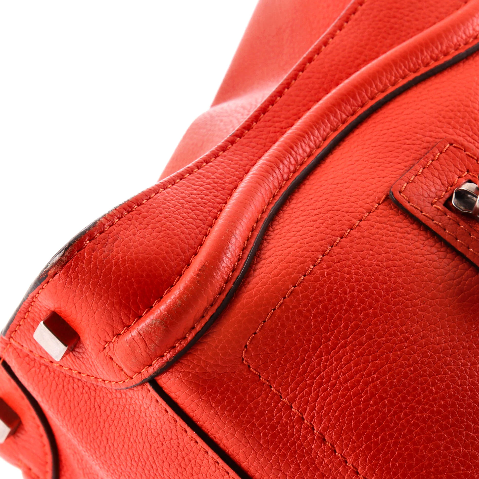 Luggage Bag Grainy Leather Micro - Image 6
