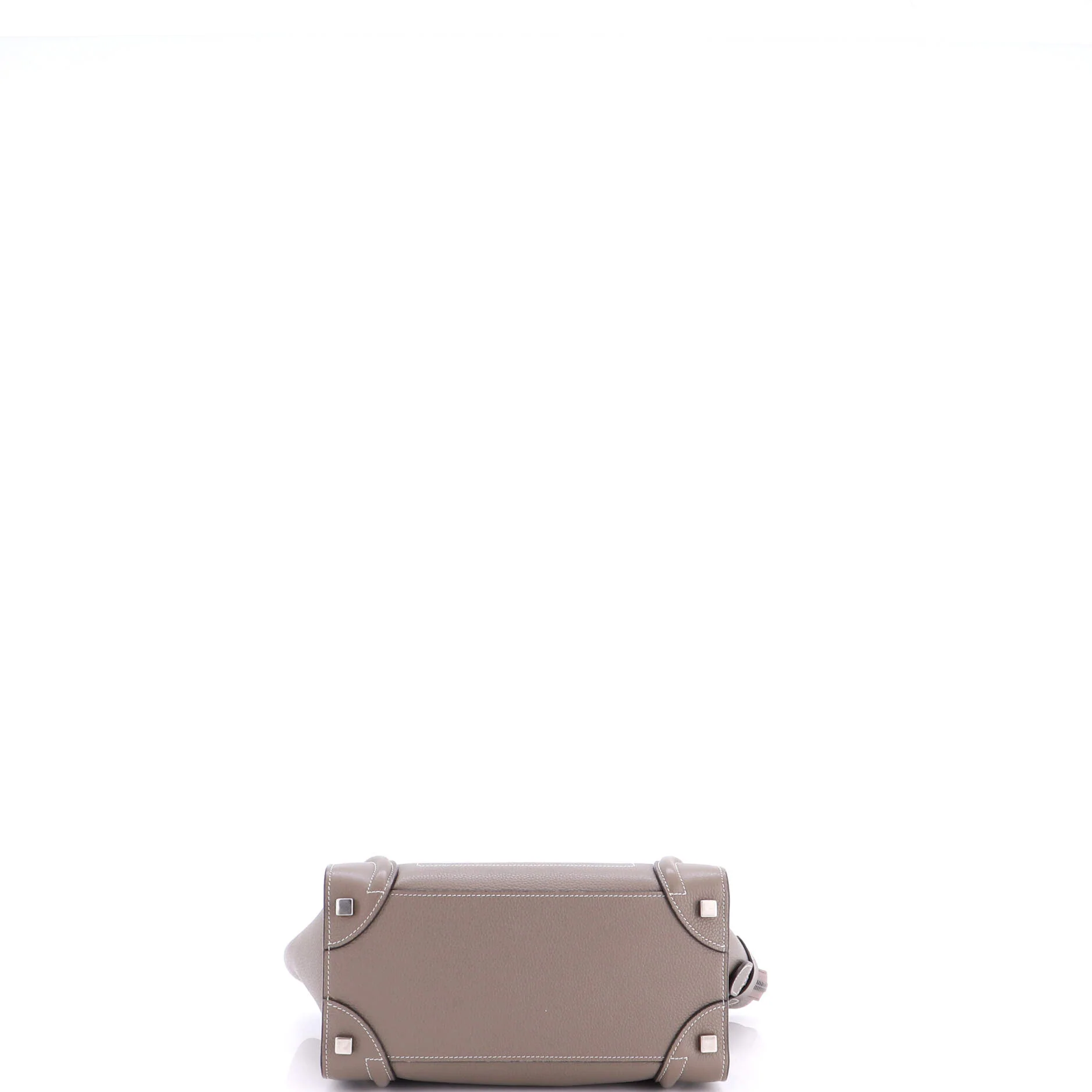 Luggage Bag Grainy Leather Micro - Image 4