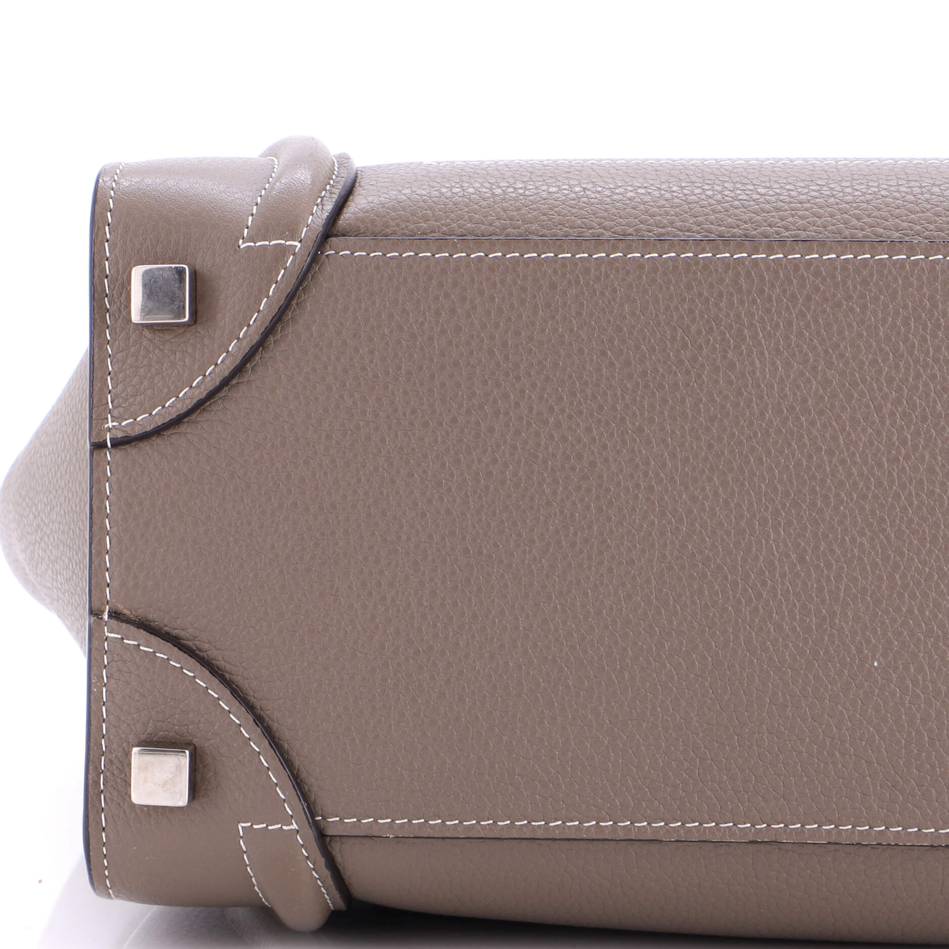 Luggage Bag Grainy Leather Micro - Image 6