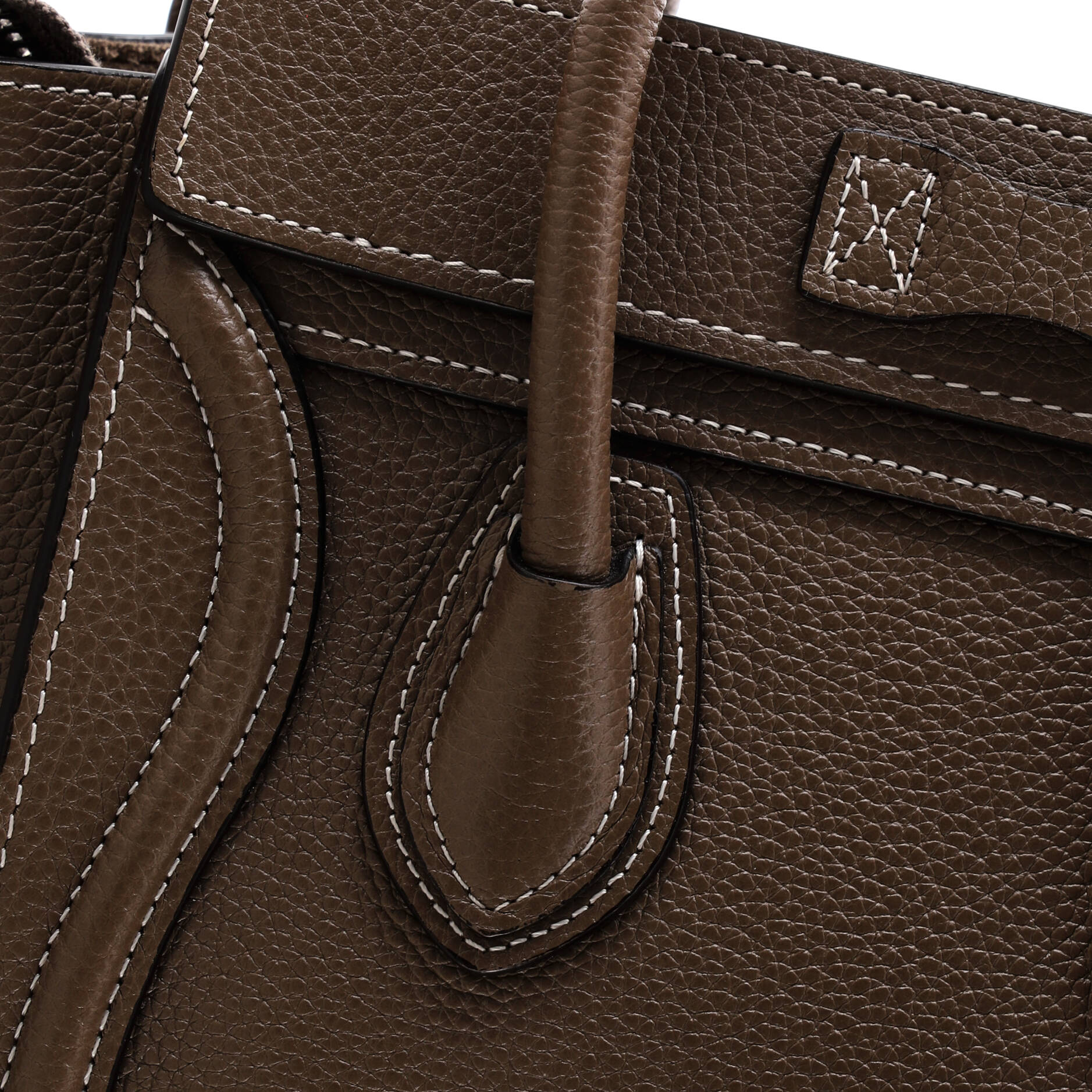 Luggage Bag Grainy Leather Nano - Image 6