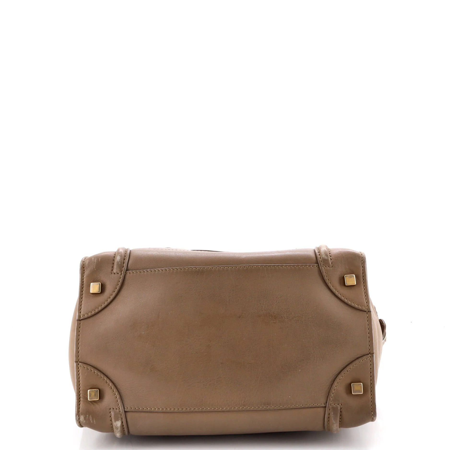 Luggage Bag Smooth Leather Mini - Image 4