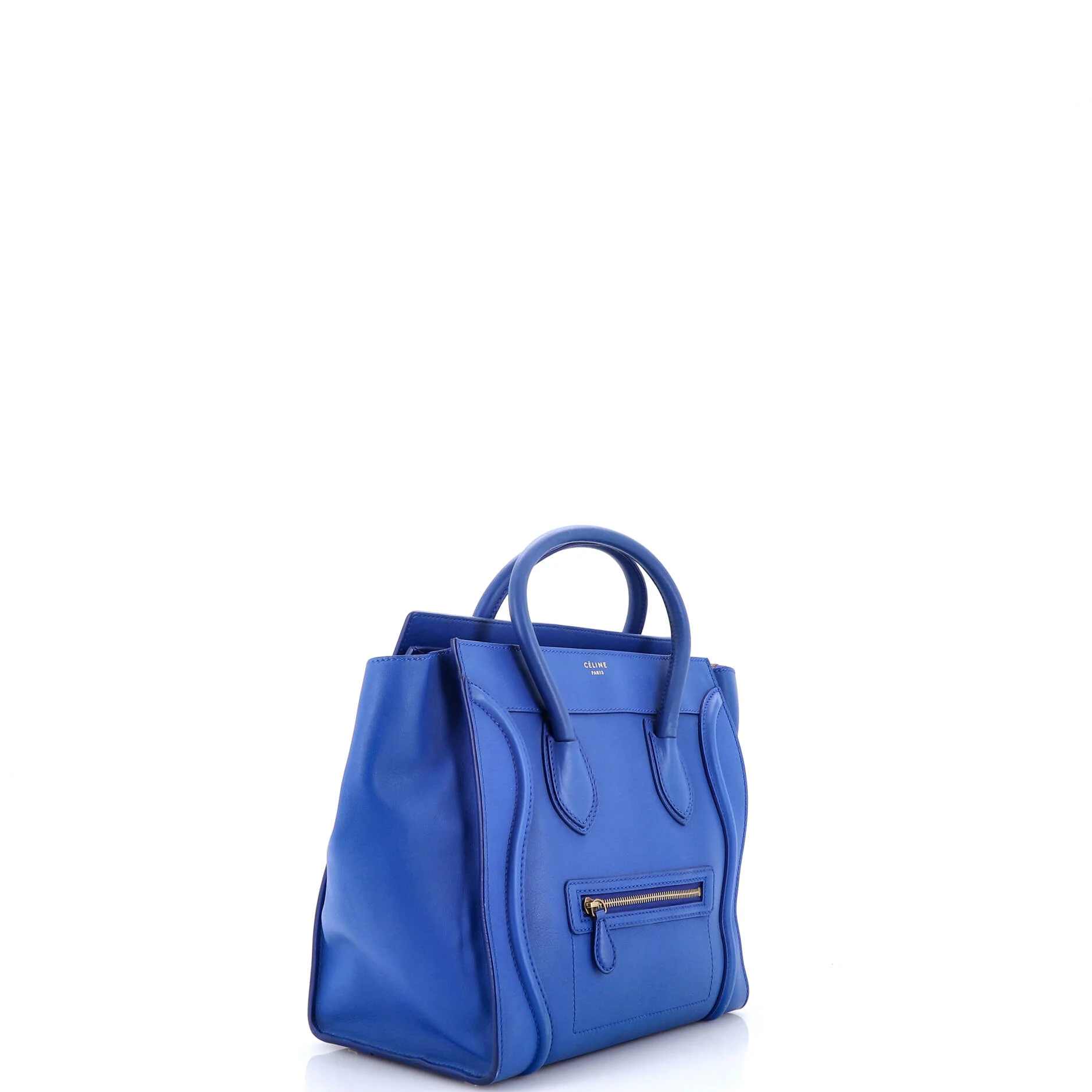Luggage Bag Smooth Leather Mini - Image 2