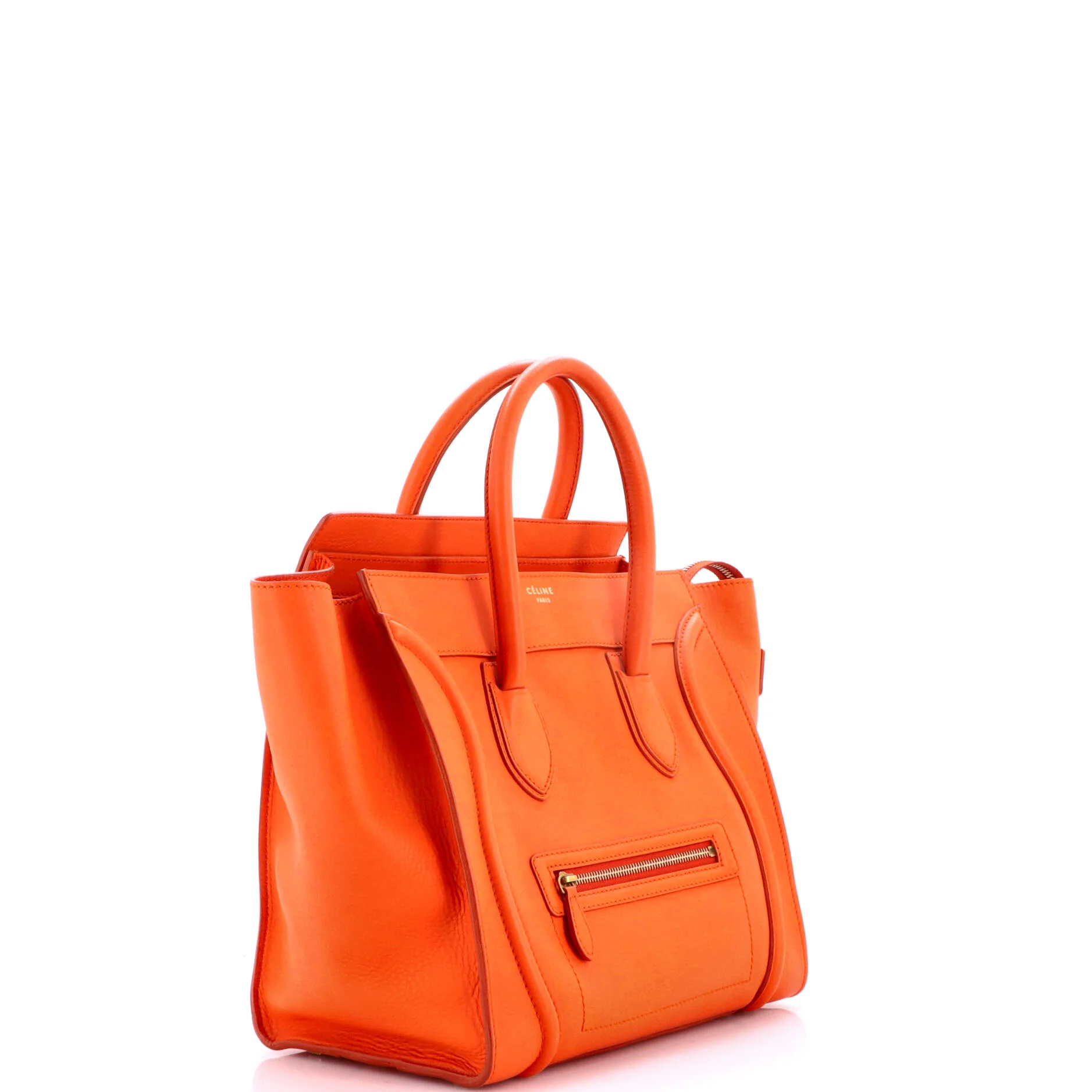 Luggage Bag Smooth Leather Mini - Image 2