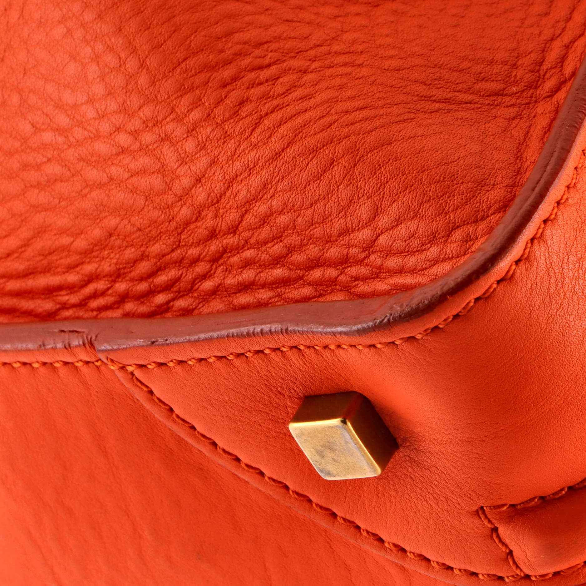 Luggage Bag Smooth Leather Mini - Image 6