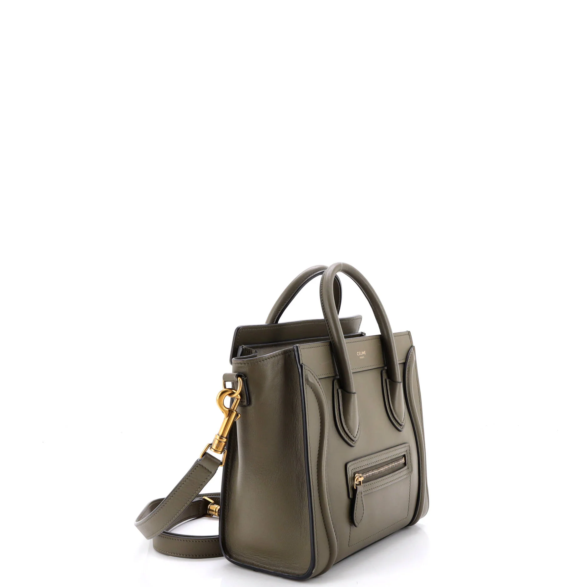 Luggage Bag Smooth Leather Nano - Image 2