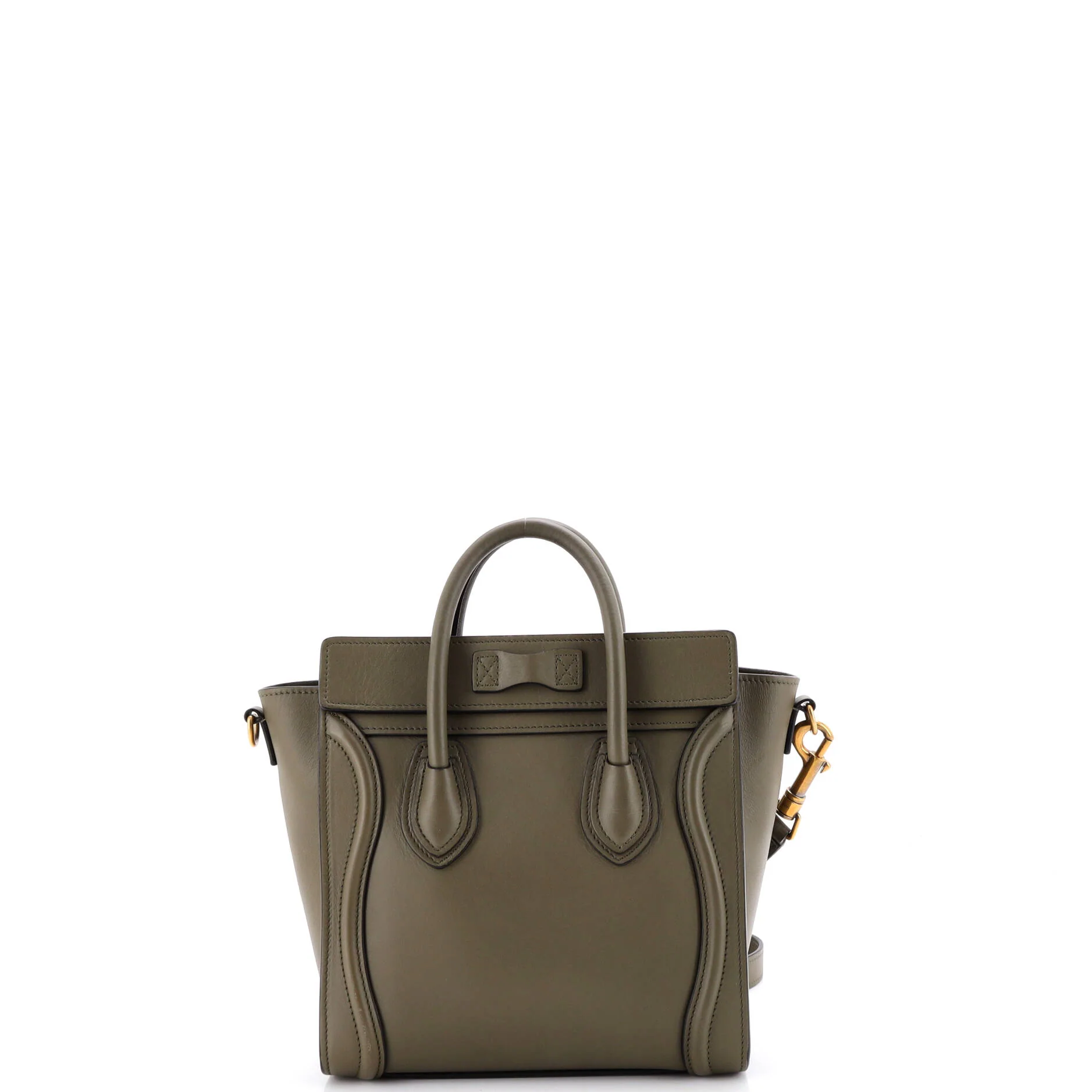 Luggage Bag Smooth Leather Nano - Image 3